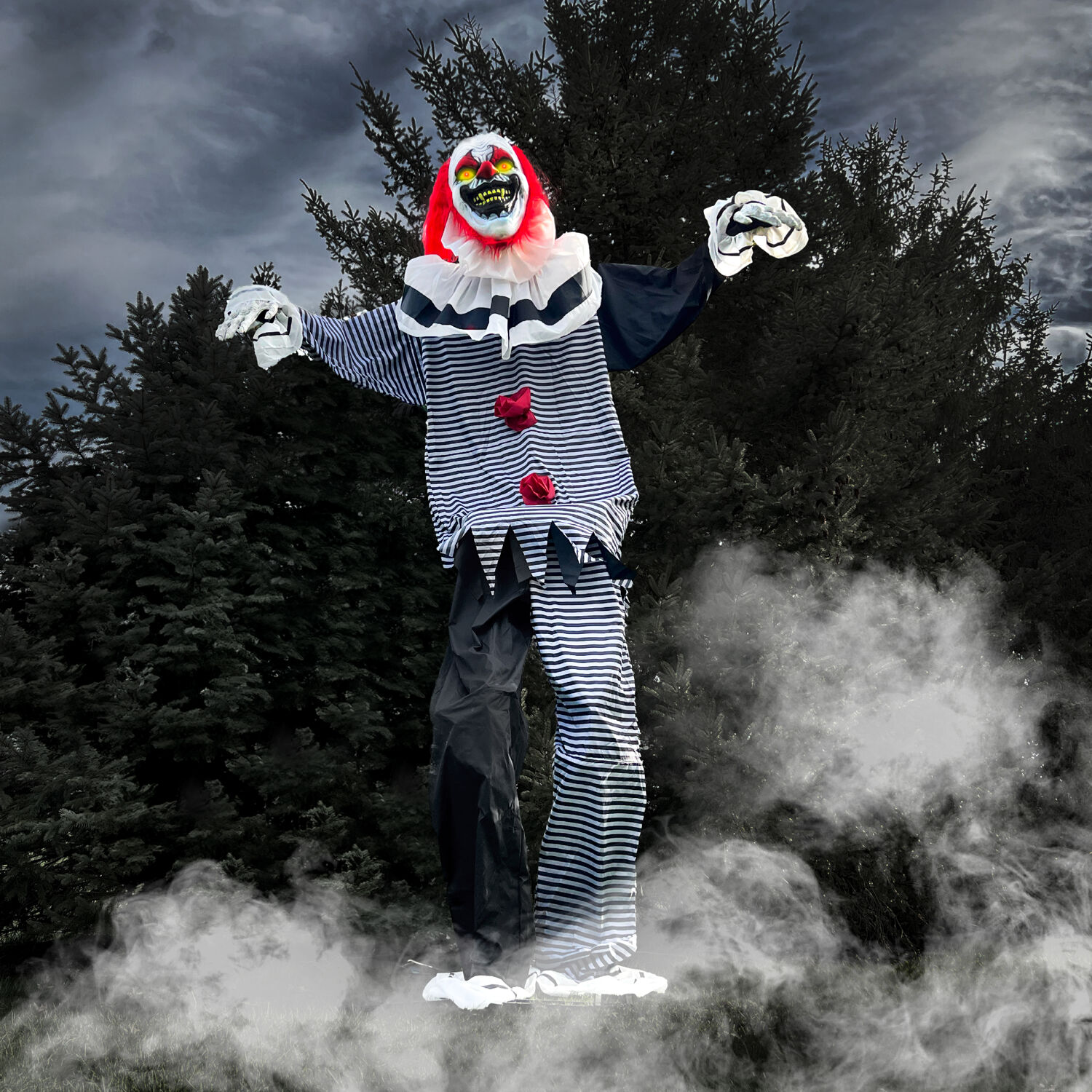 Haunted Hill Farm HHCLOWN-40FLSA Halloween-Animatronics - View #8