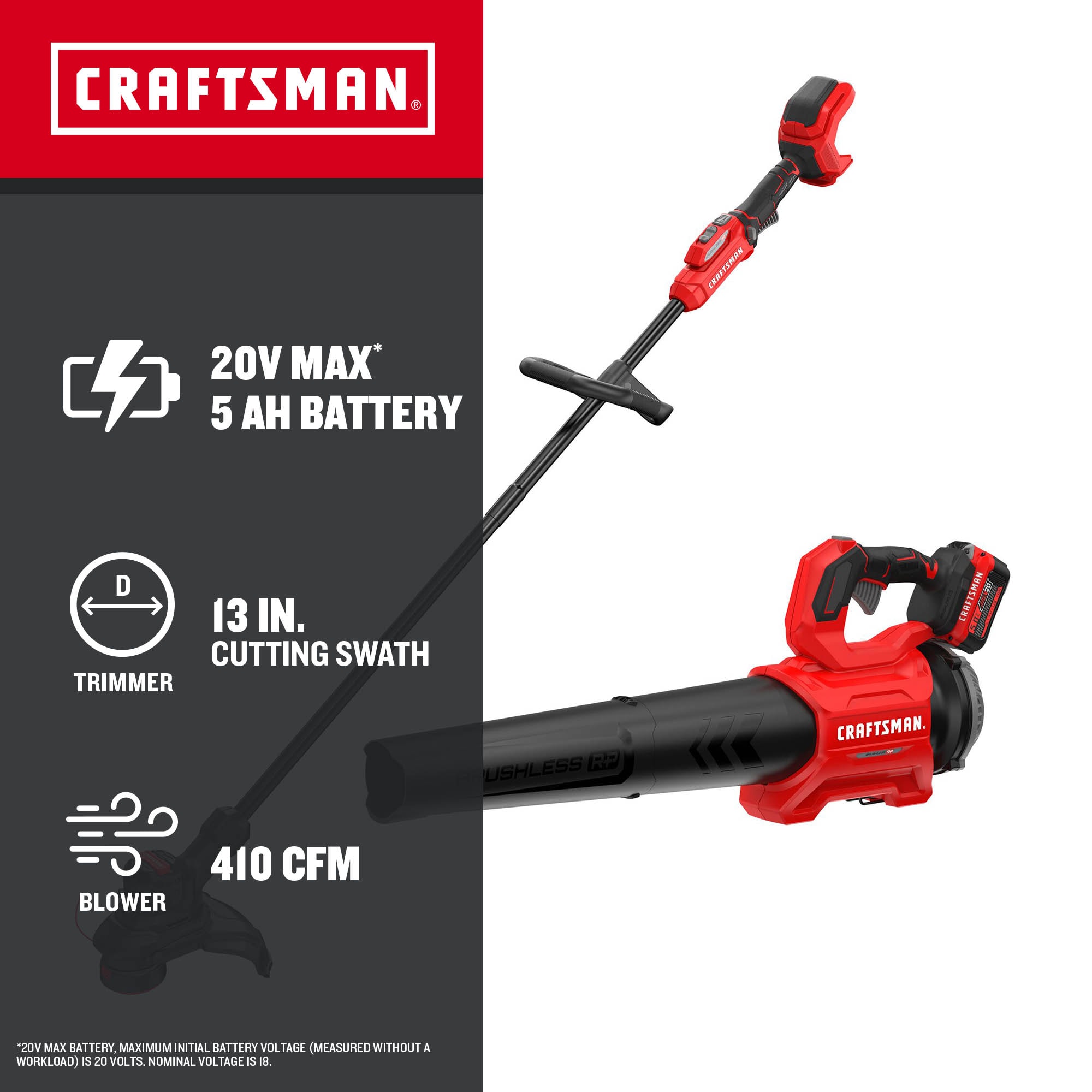 CRAFTSMAN CMCK497P1 Power-Equipment-Combo-Kits - View #2