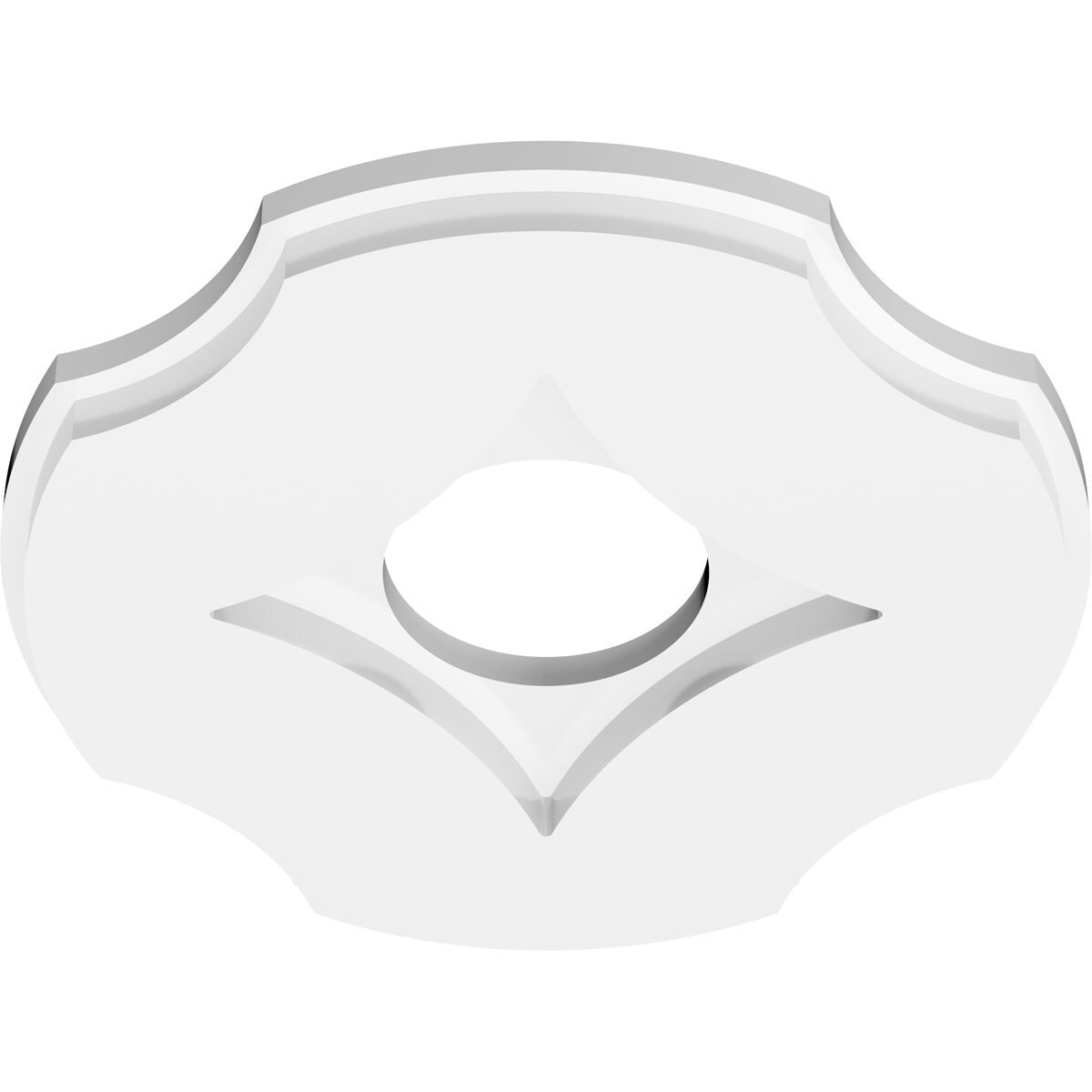 Ekena Millwork CMP10PL-03000 Ceiling-Medallions - View #2