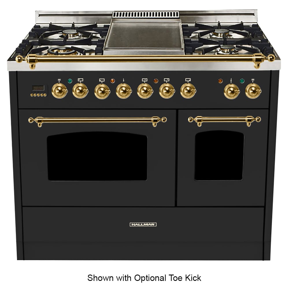 Hallman HDFR40BSMG Double-Dual-Fuel-Ranges - View #3