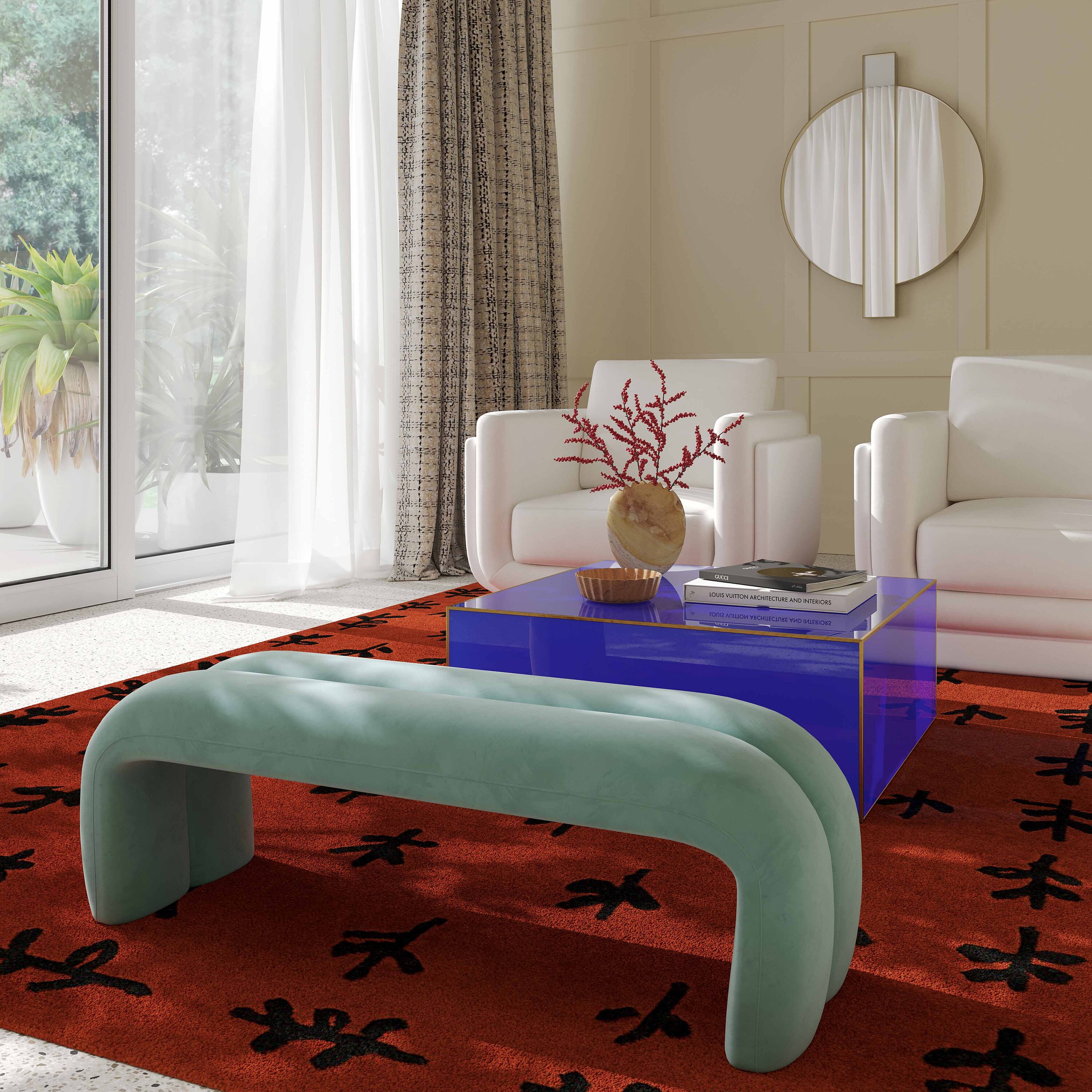 TOV Furniture TOV-OC68825 bench - View #3