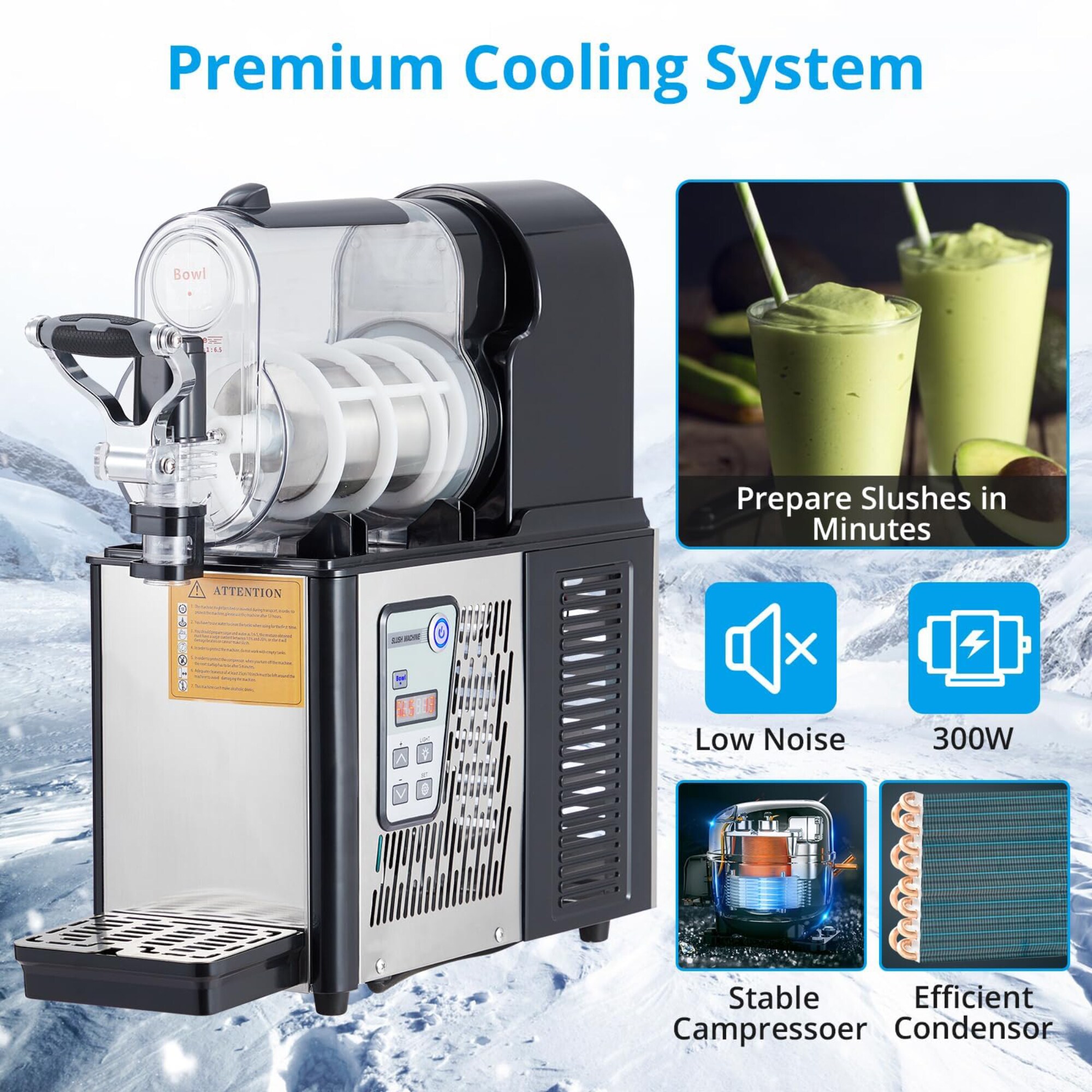Der Rose LMXPHO-11UL-0828NJKI Frozen-Drink-Makers - View #4
