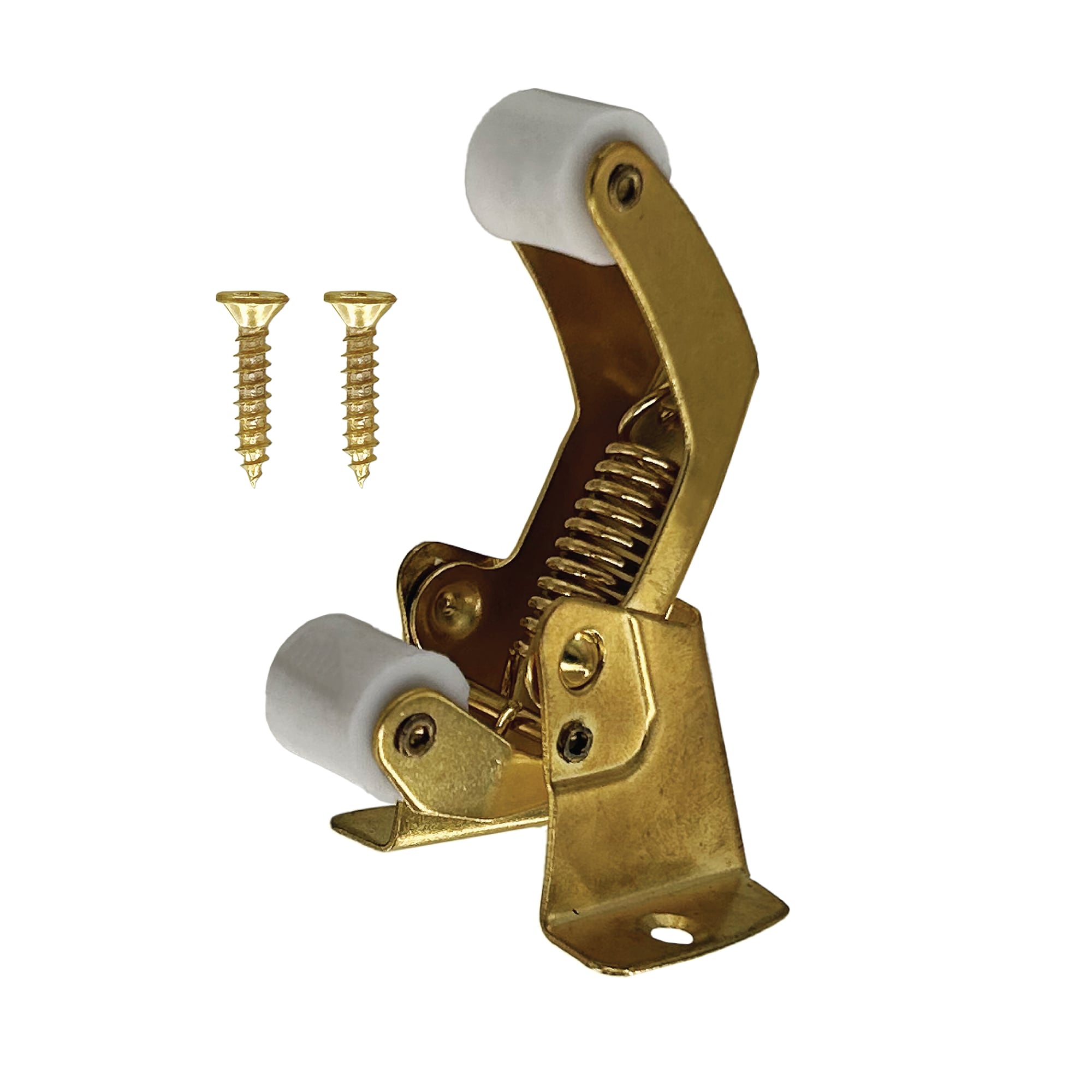 Nuvo Iron BPSDC-B 3.18-in Adjustable Brass Plated Iron Screen/Storm door hardware kit