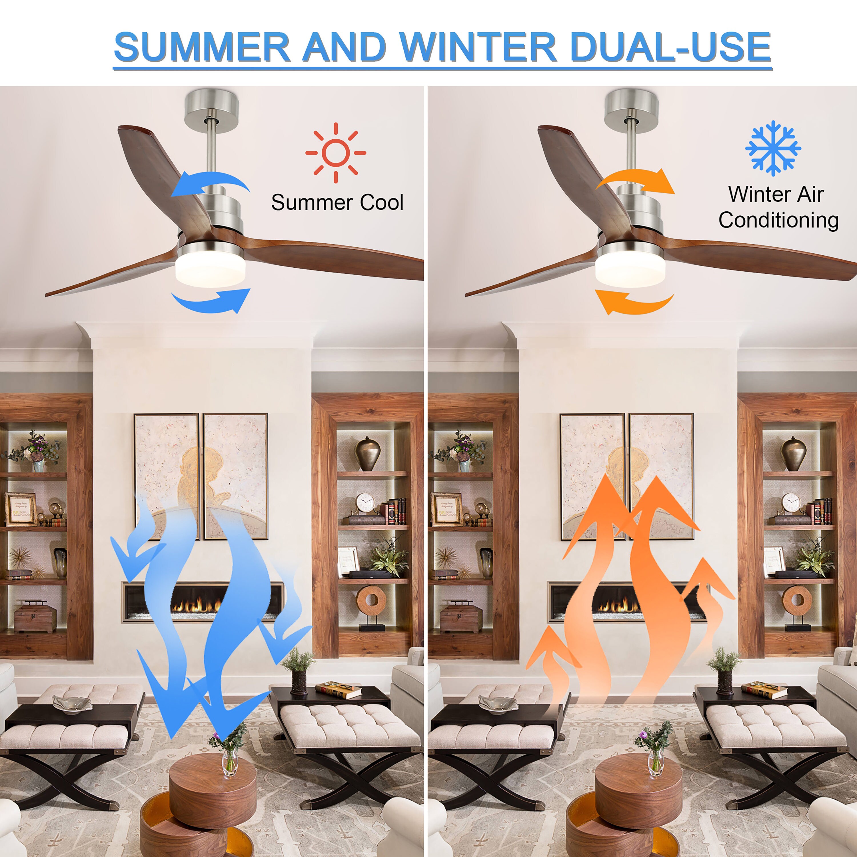 Cusp Barn DC5205 Ceiling-Fans - View #4