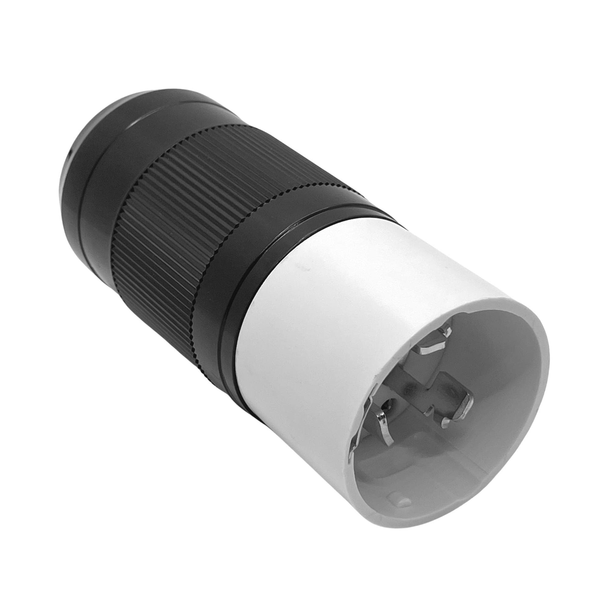 Etokfoks  50 Amp NEMA SS2 50P Generator Male Connector 4 Pin Twist Locking Plug 3 Pole 4 Wire Grounding 125V 250V ETL