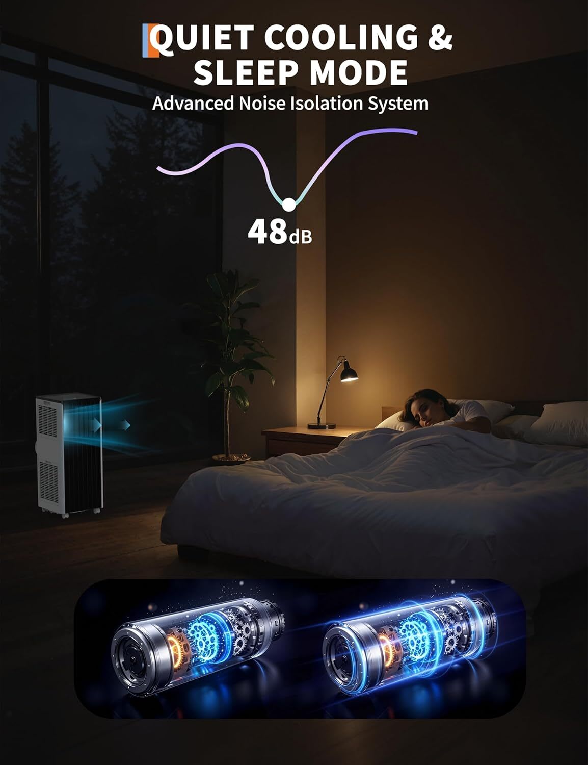 WhizMax LSHQQPHO-107L5KA9 Portable-Air-Conditioners - View #5