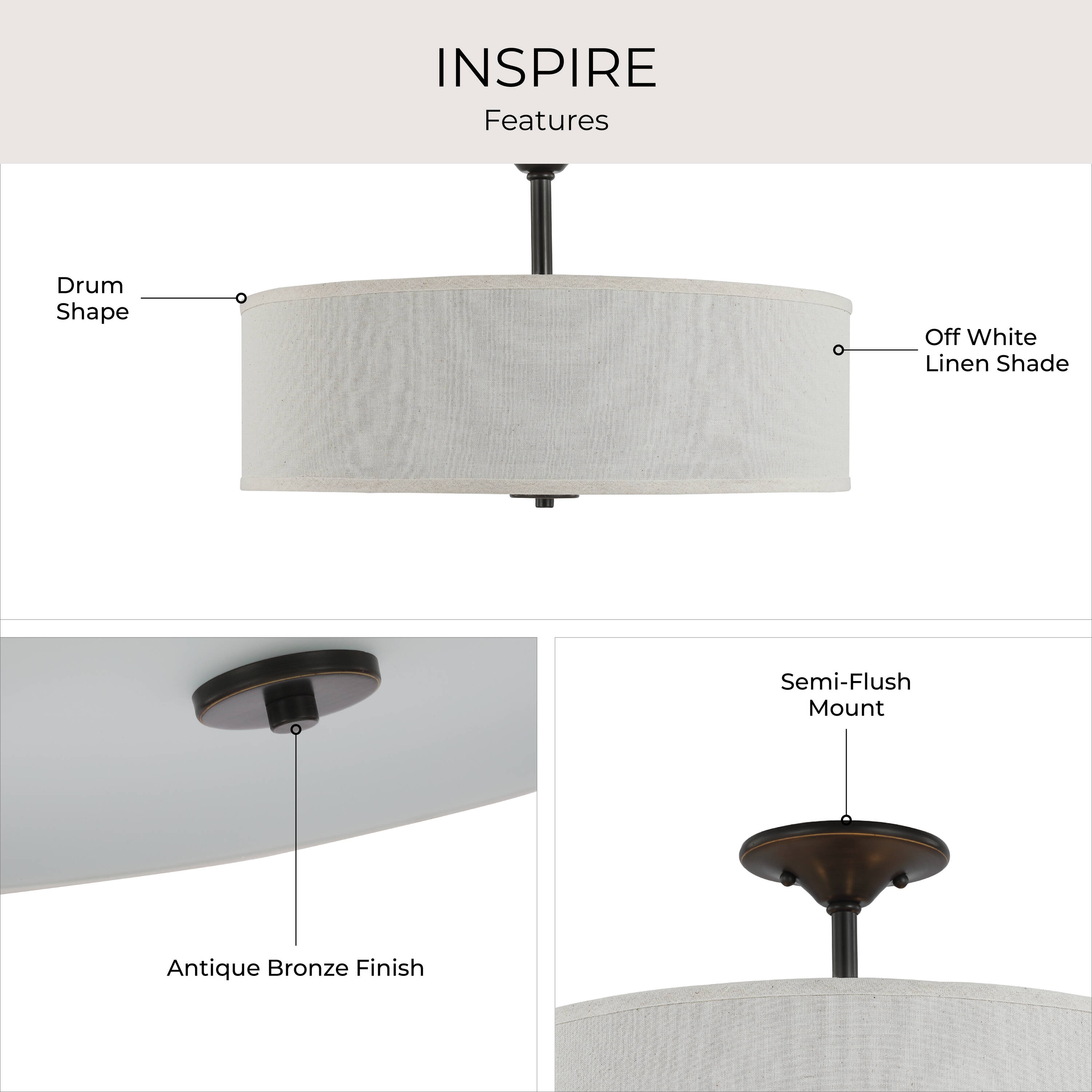 Progress Lighting P350168-020 flushmounts - View #6