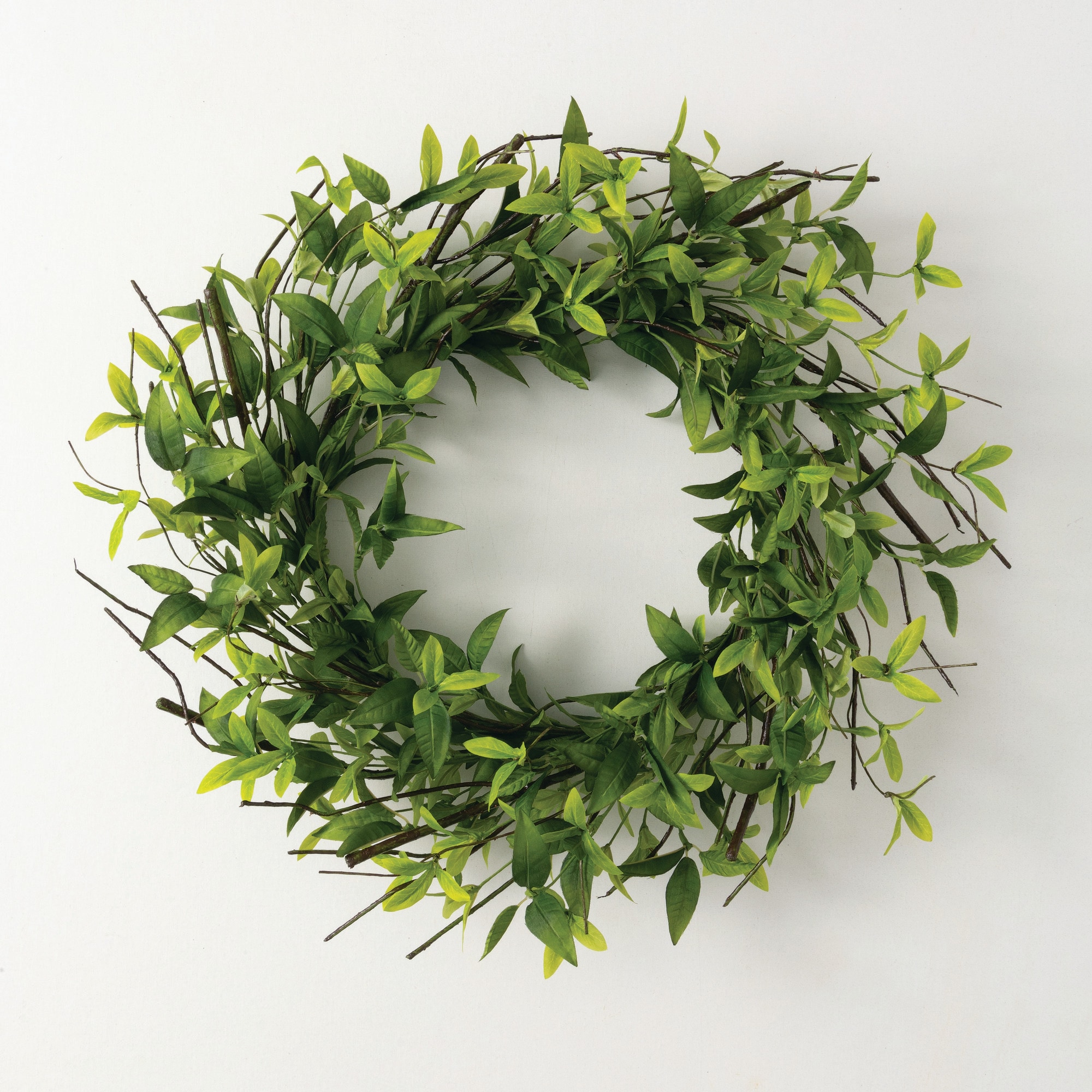 Sullivans RTWR 22.5-Inches Green Indoor Hanging Wreath Artificial wreath