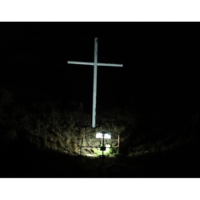 Solar Goes Green 725-Lumen 175-Watt Black Low Voltage Solar LED Flood Light Solar Goes Green 725-Lumen 175-Watt Black Low Voltage Solar LED Flood Light