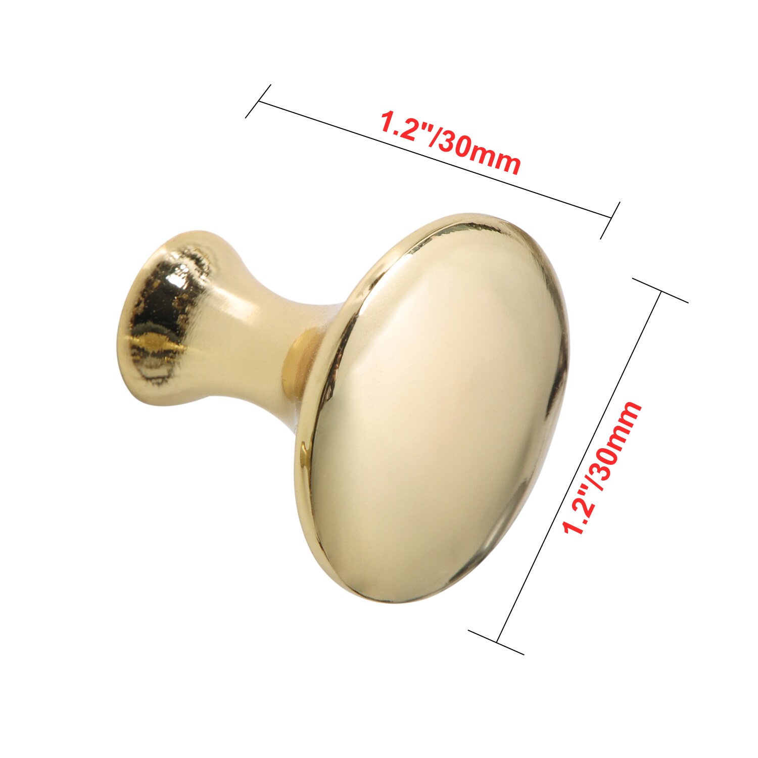 Utopia Alley HW335PLGD021-25 Cabinet-Pulls - View #3