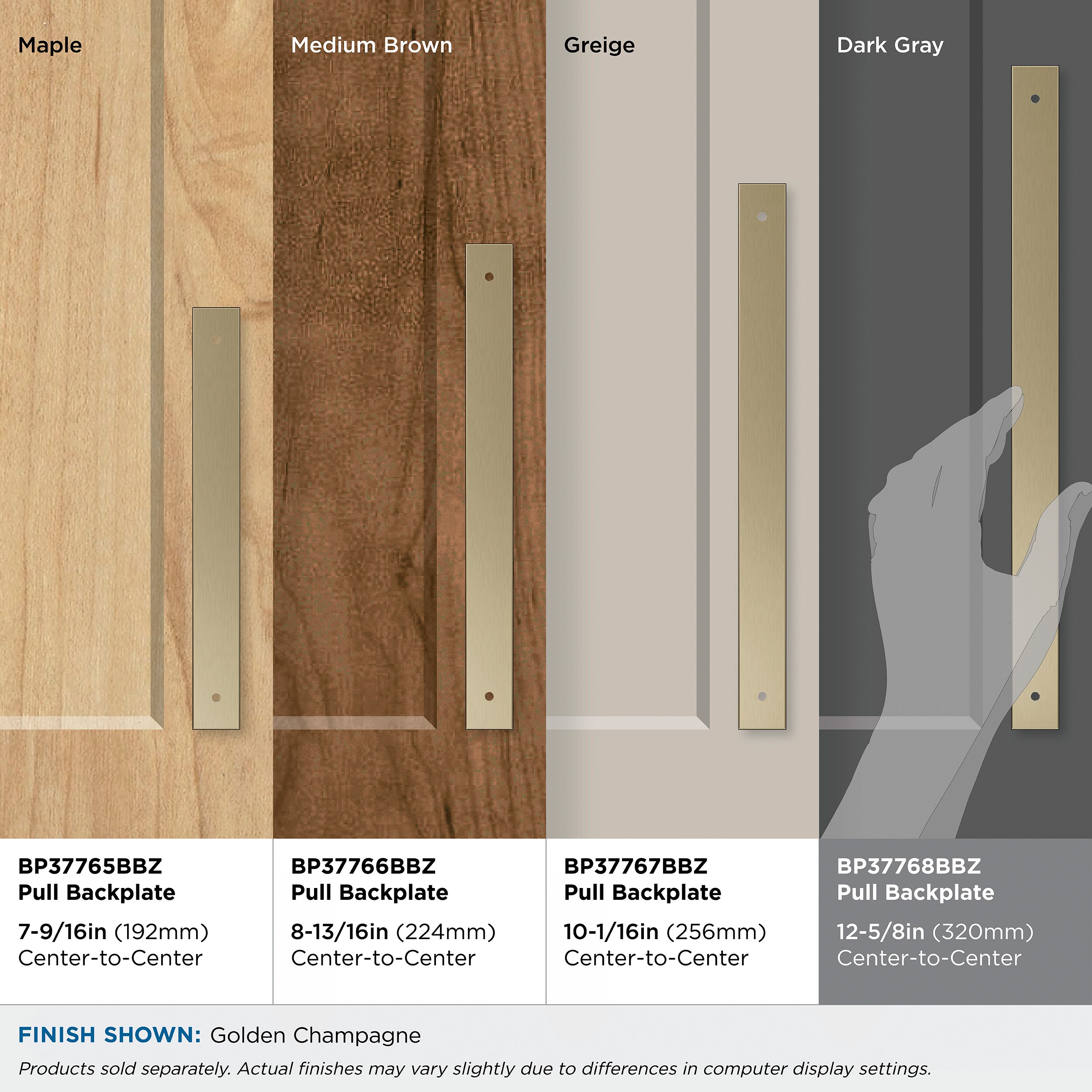 Amerock BP37768BBZ Drawer-Hardware - View #7