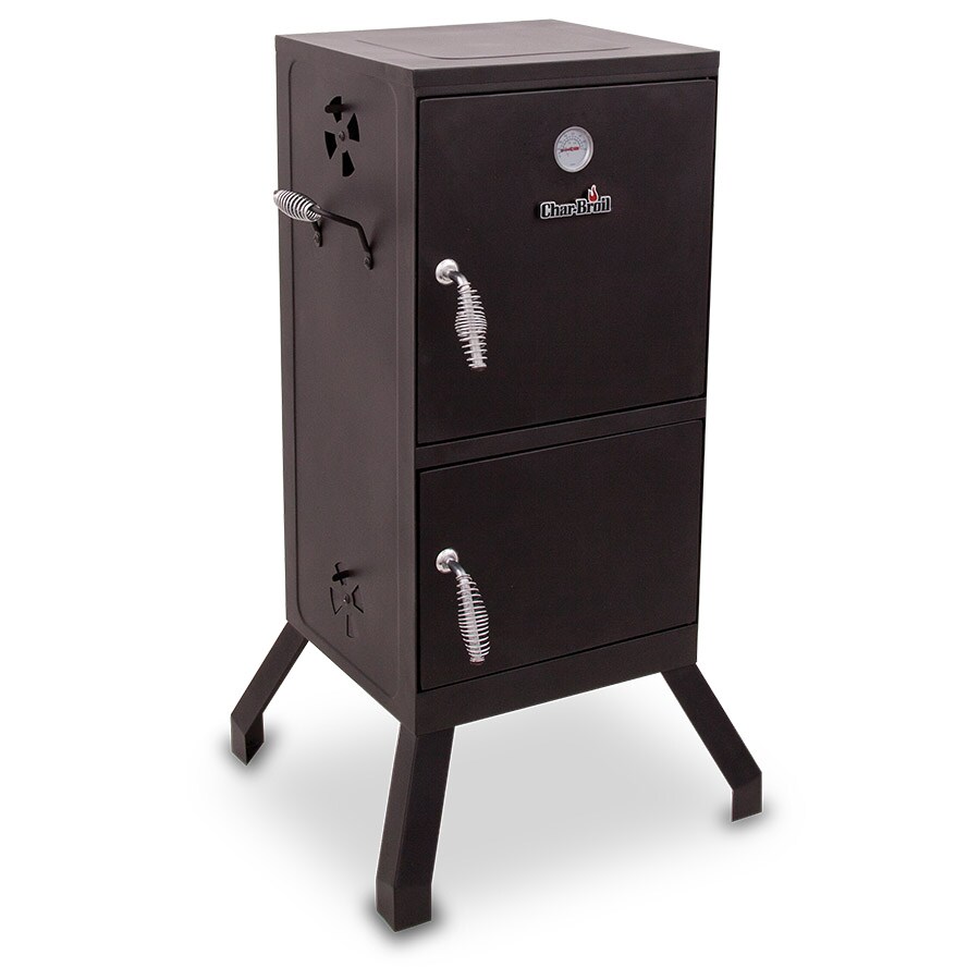 Char Broil 365 Sq in Black Charcoal Smoker at Lowes