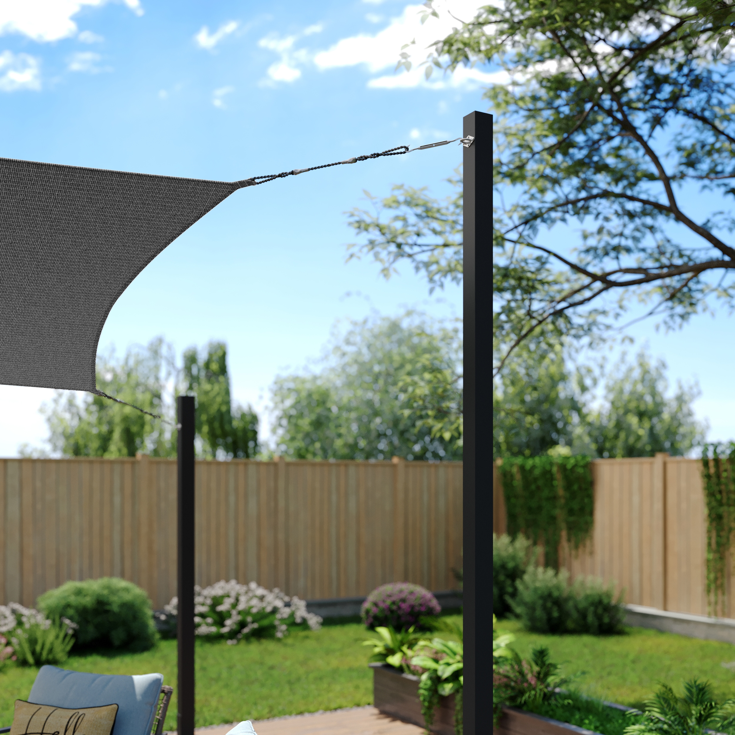 Coolaroo 500955 Shade-Sail-Fabric-Access - View #2