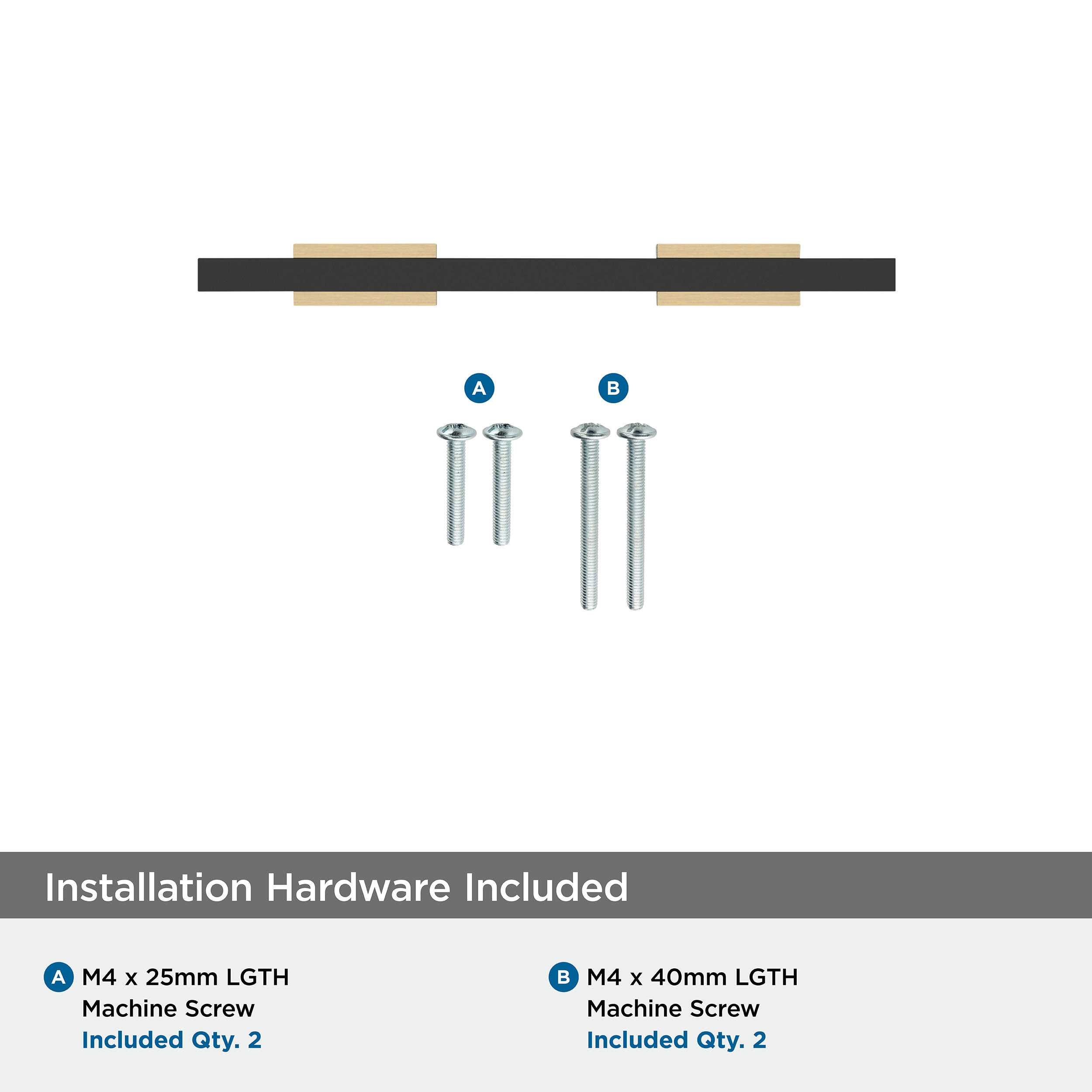 Amerock BP77898BBZMB Cabinet-Pulls - View #5