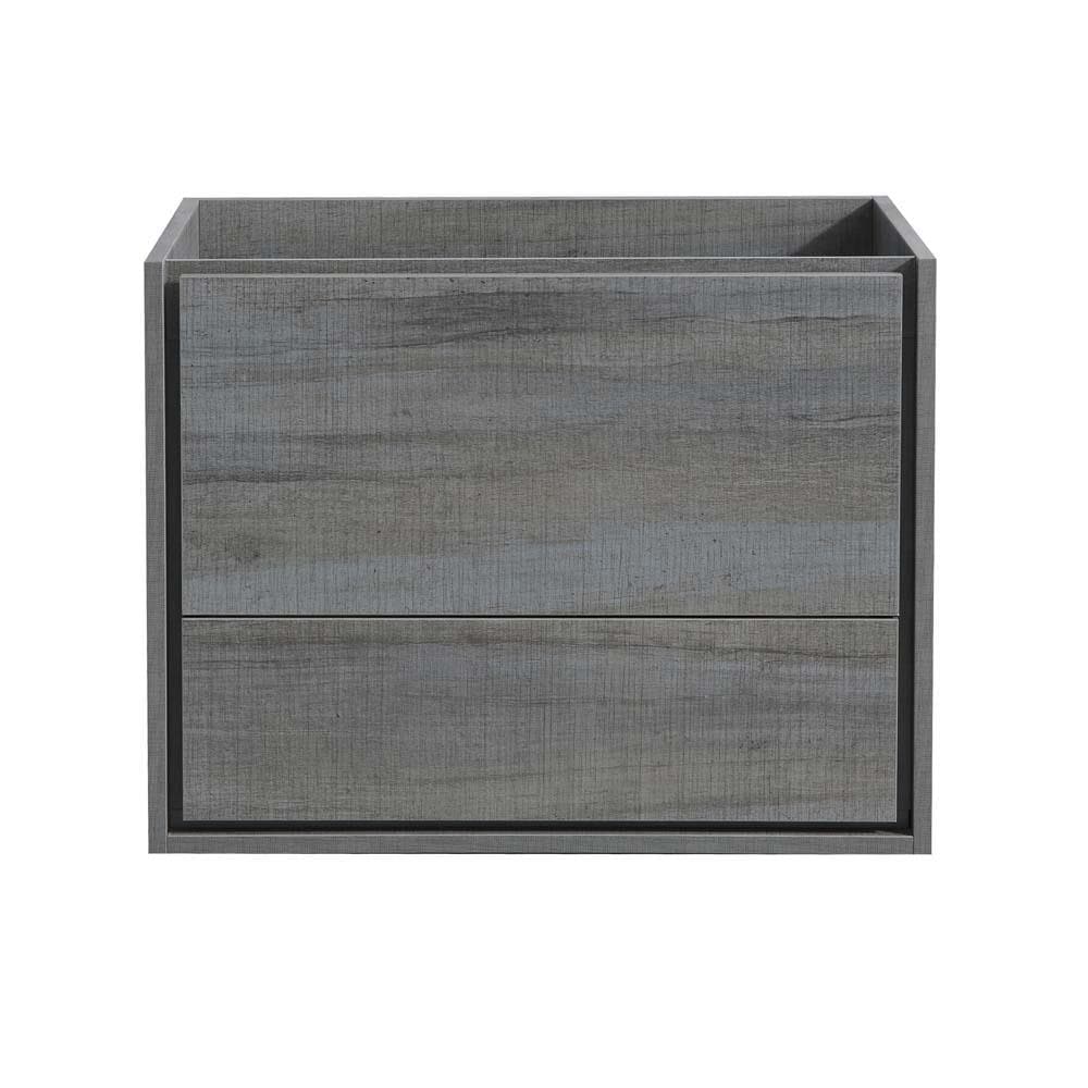 Fresca FCB9230OG Catania 30-in Ocean Gray Floating Bathroom Vanity Base Cabinet without Top