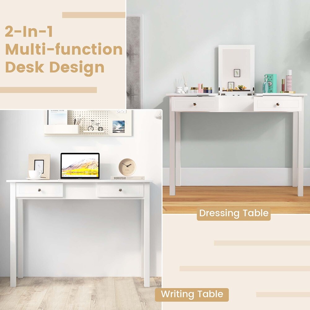 Costway HCST00757 Bedroom-Vanities - View #7