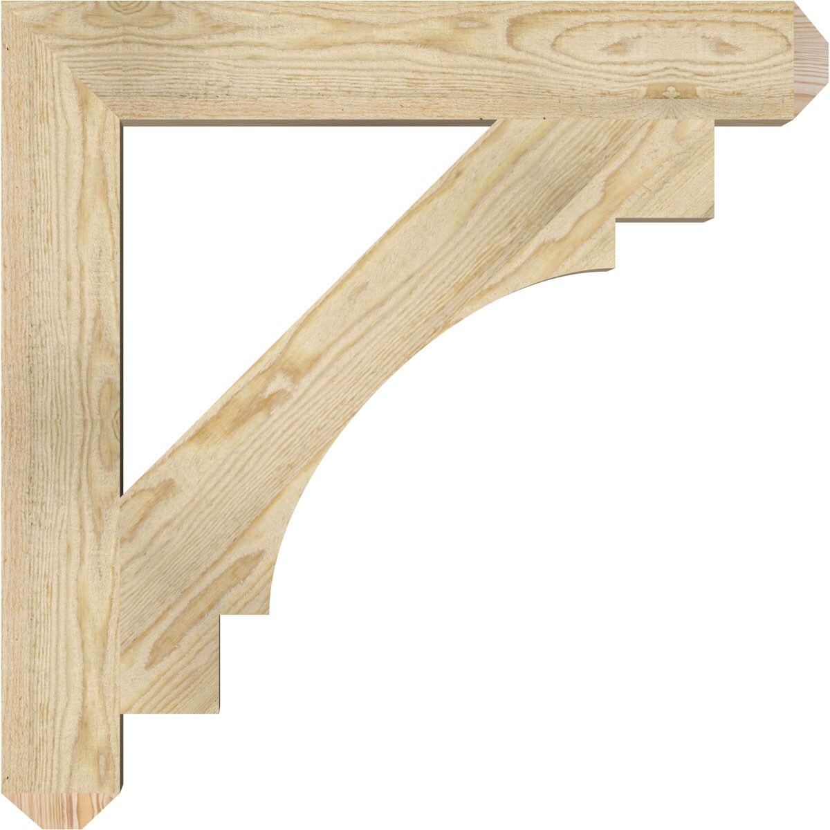 Ekena Millwork BKT04X28X28MRC04RDF Exterior-Brackets-Braces - View #3