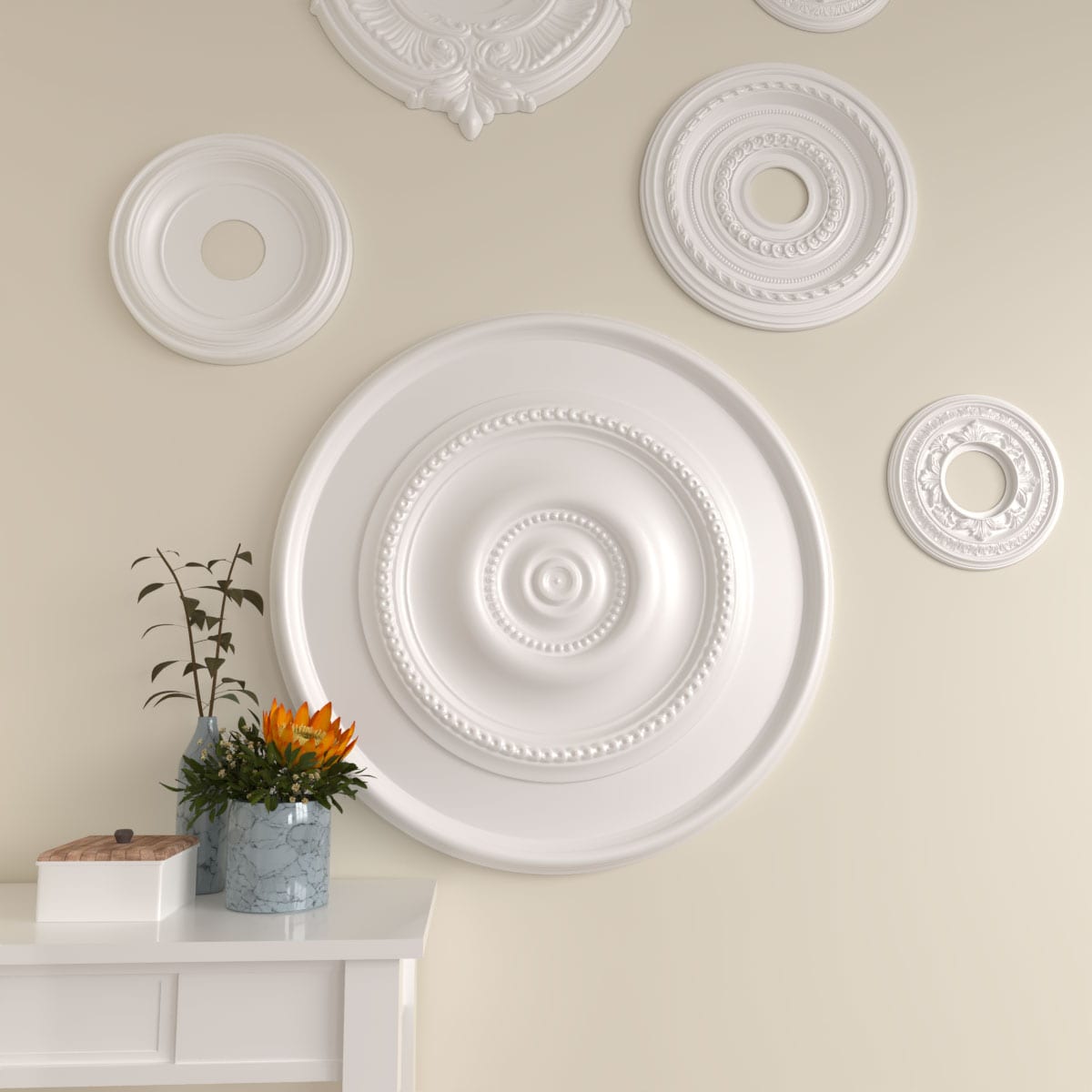 Ekena Millwork CM30DY Ceiling-Medallions - View #7