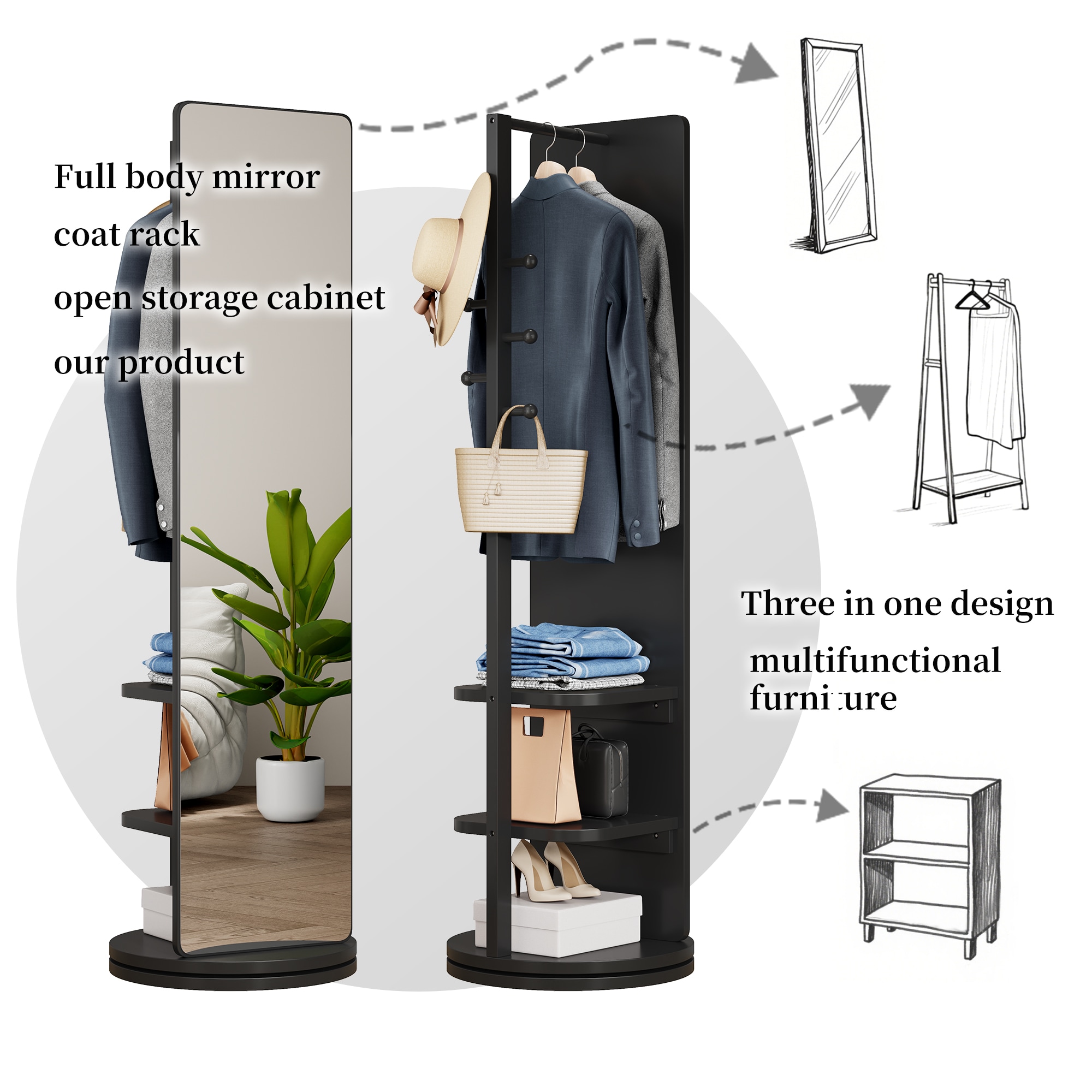 KTMBDW W2987P225480 Coatrack-Stands-Pedestals - View #4