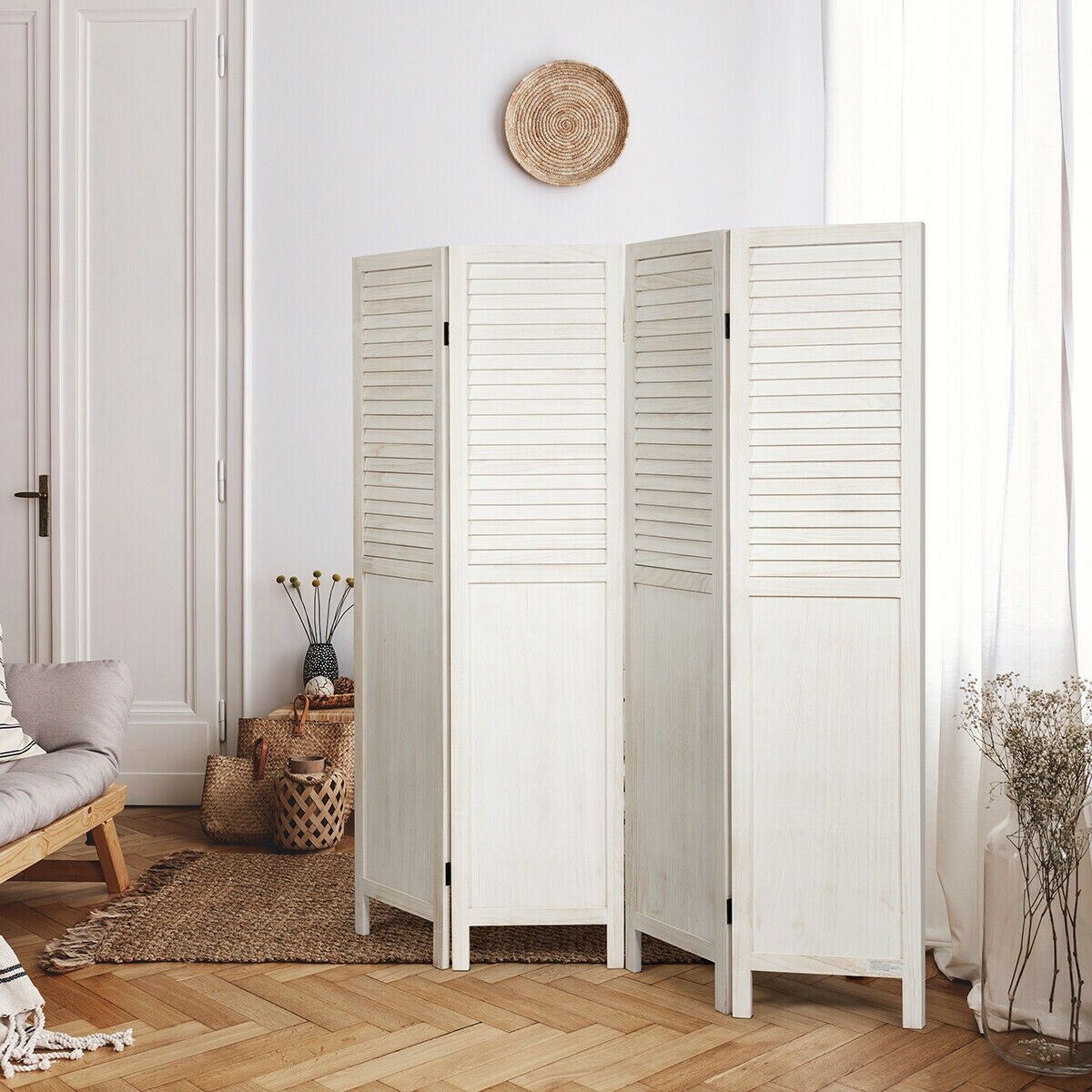 CASAINC WF-HYSN-61485WH Indoor-Privacy-Screens - View #8