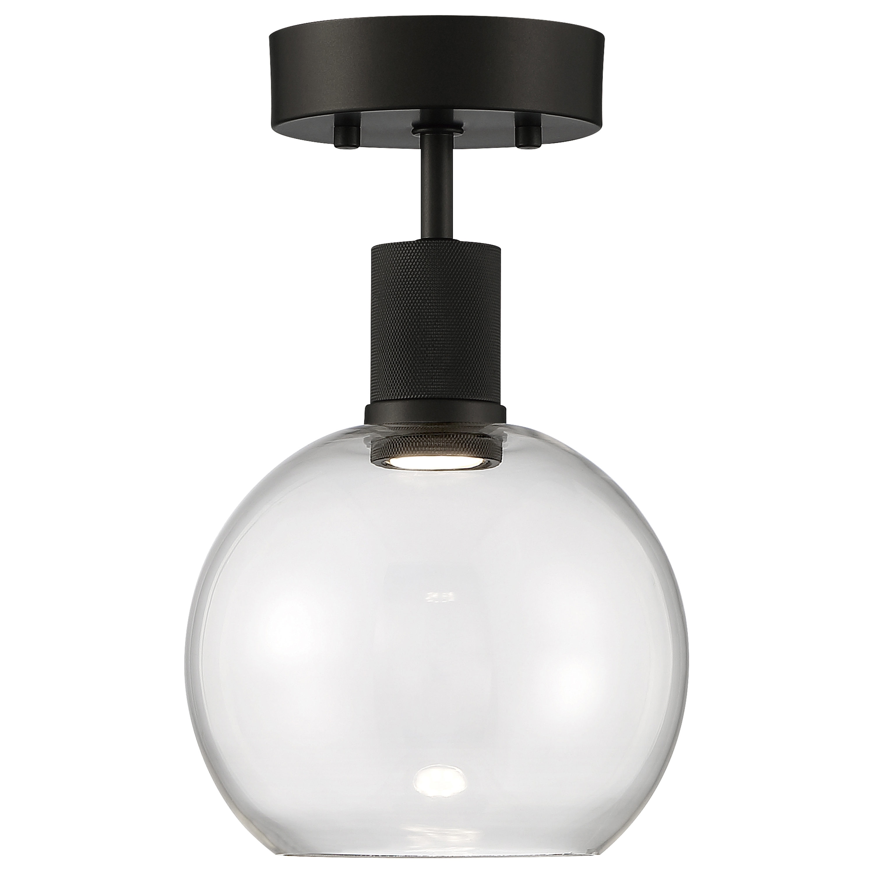 Access Lighting 63148LEDD-MBL/CLR flushmounts - View #2