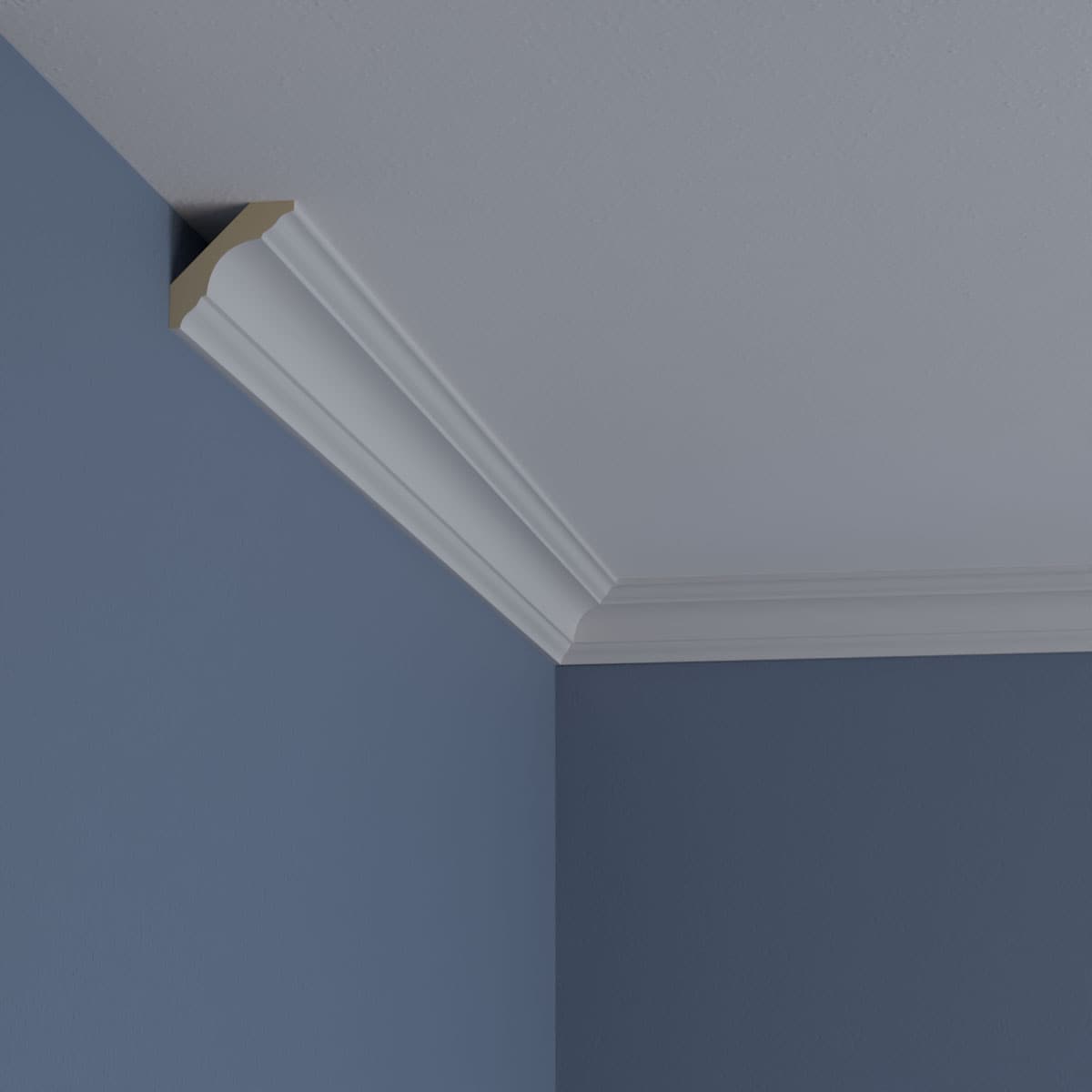 Ekena Millwork MLD01X01X02TR-CASE-2 Crown-Moulding - View #9