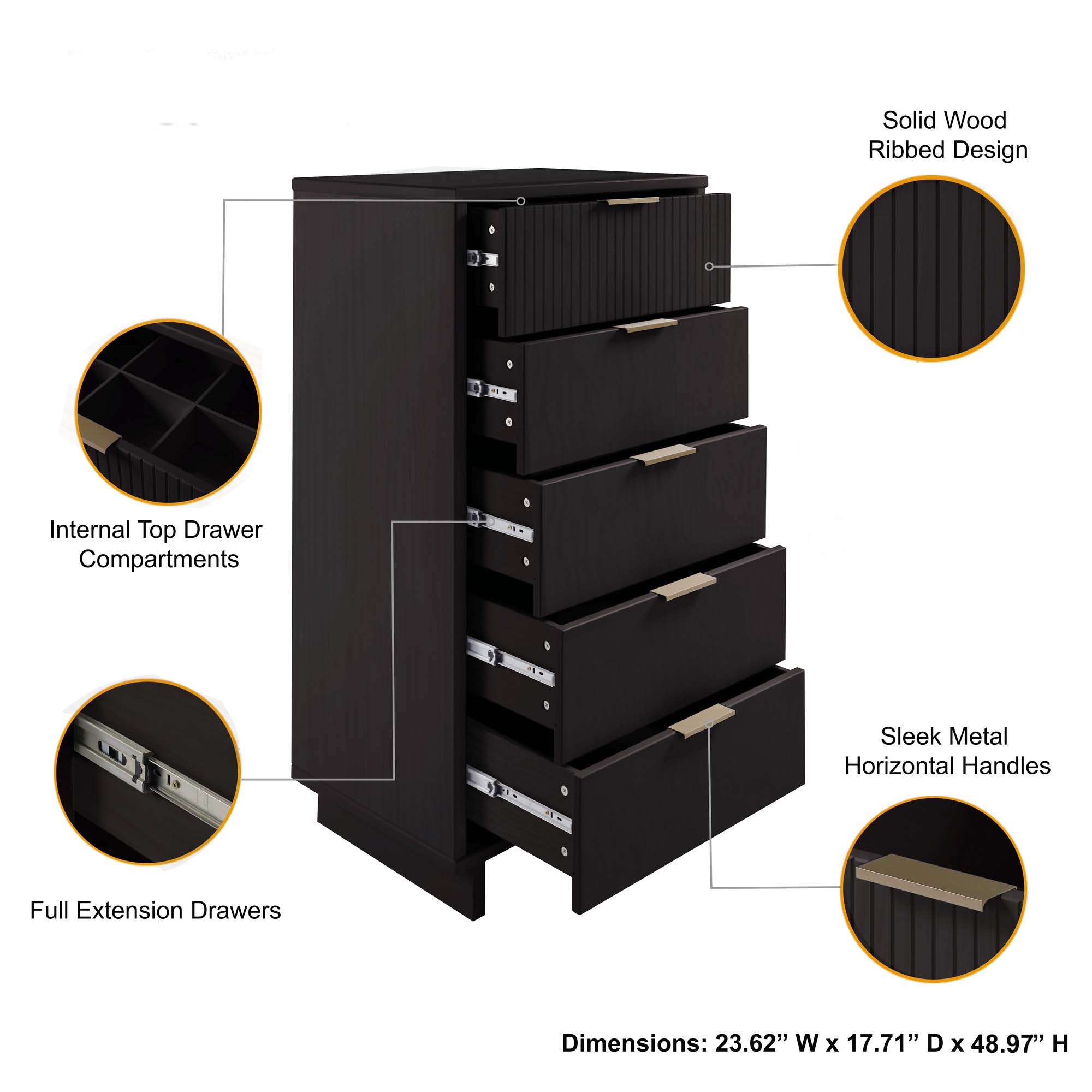 Manhattan Comfort DR-5002 dressers - View #4