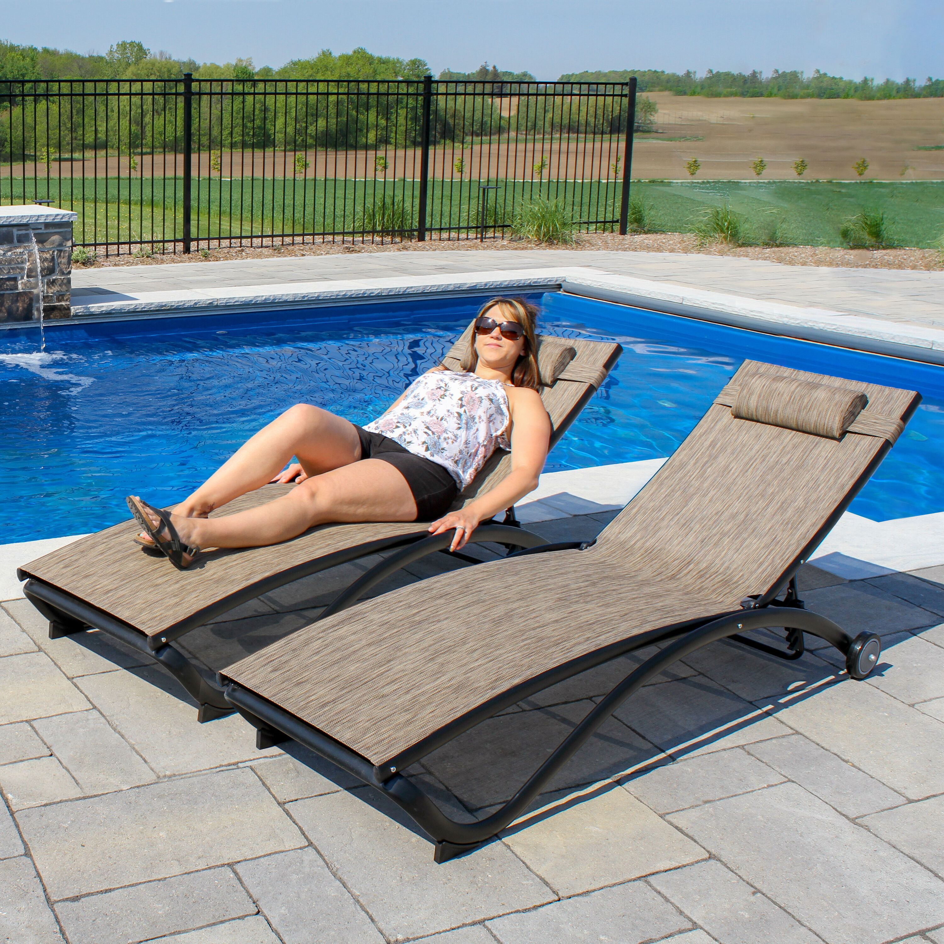 Vivere GLEL2-GR Patio-Chairs - View #7