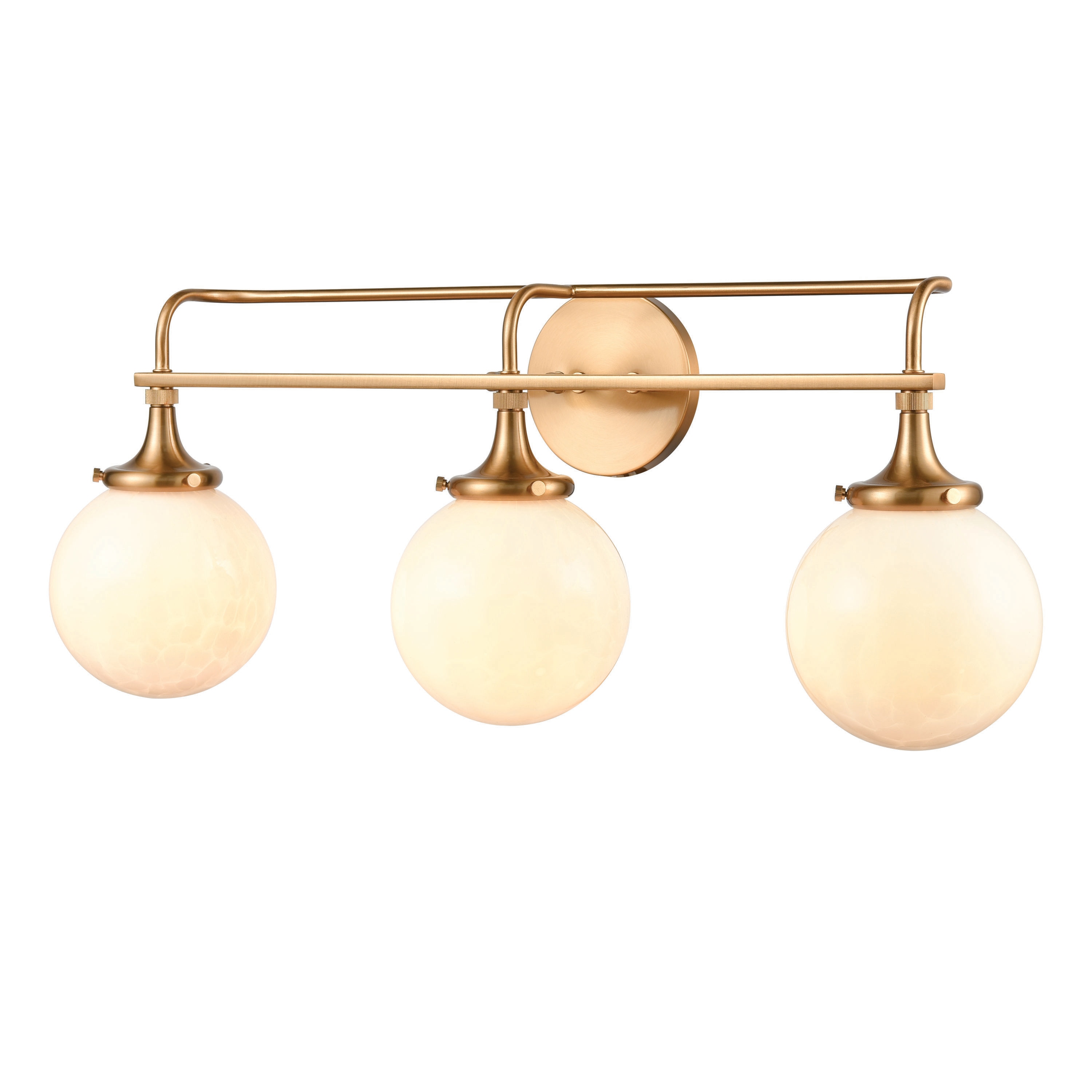 Westmore by ELK Lighting LWVL-220308044 Hartford 28-in 3 -Light Satin Brass Transitional Vanity light