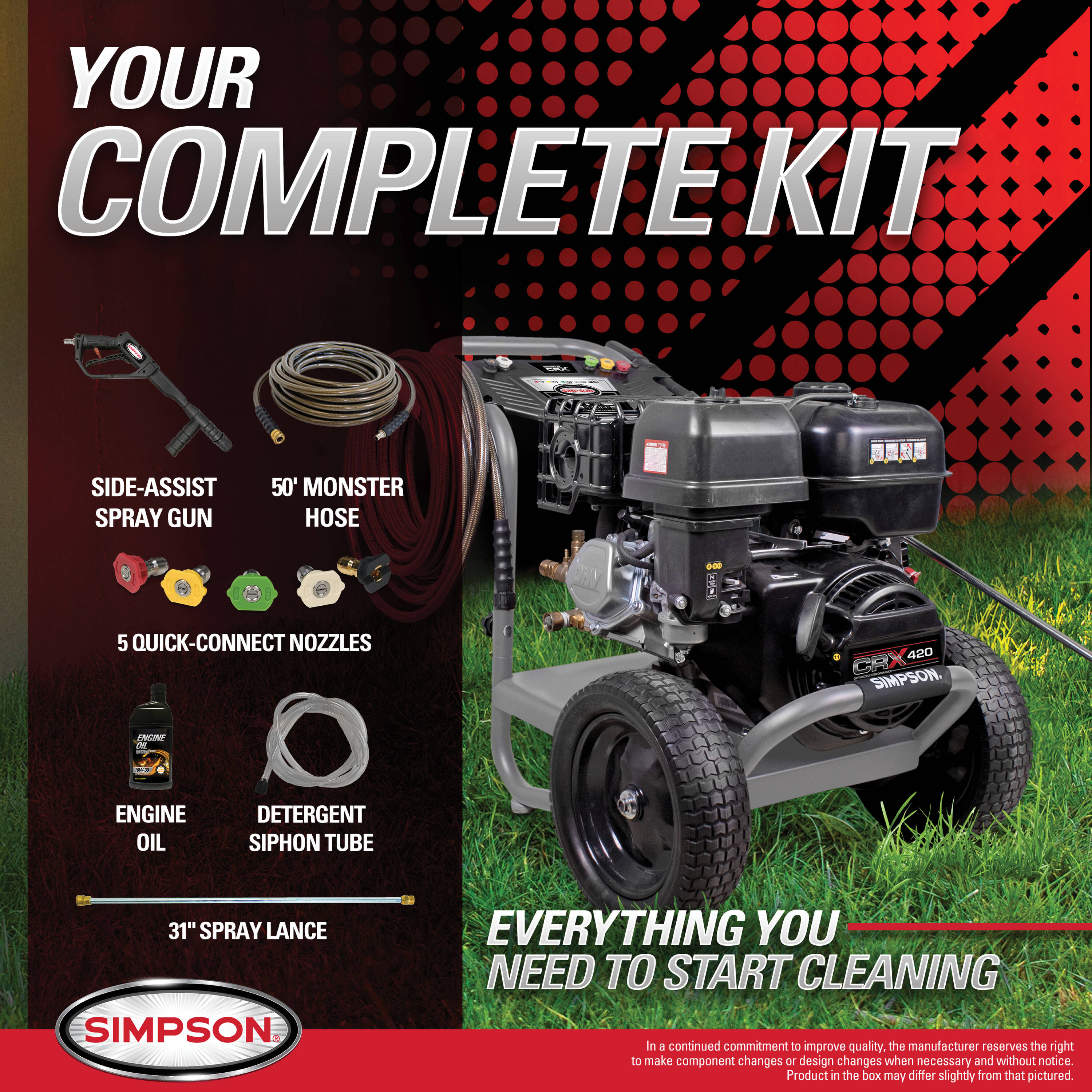 SIMPSON PS61350 Gas-Pressurewashers - View #9