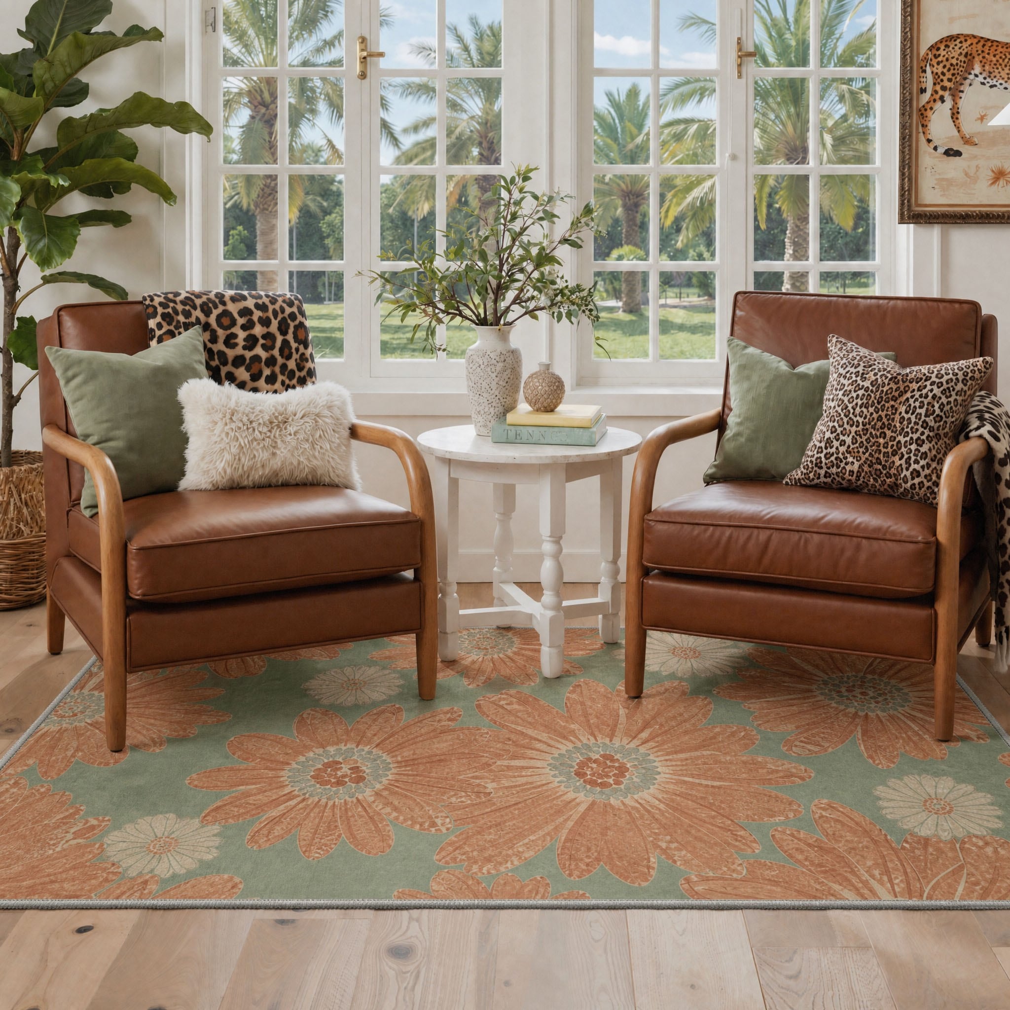 BAVNI ARF2053-ORANGE-2.5X6 rugs - View #5