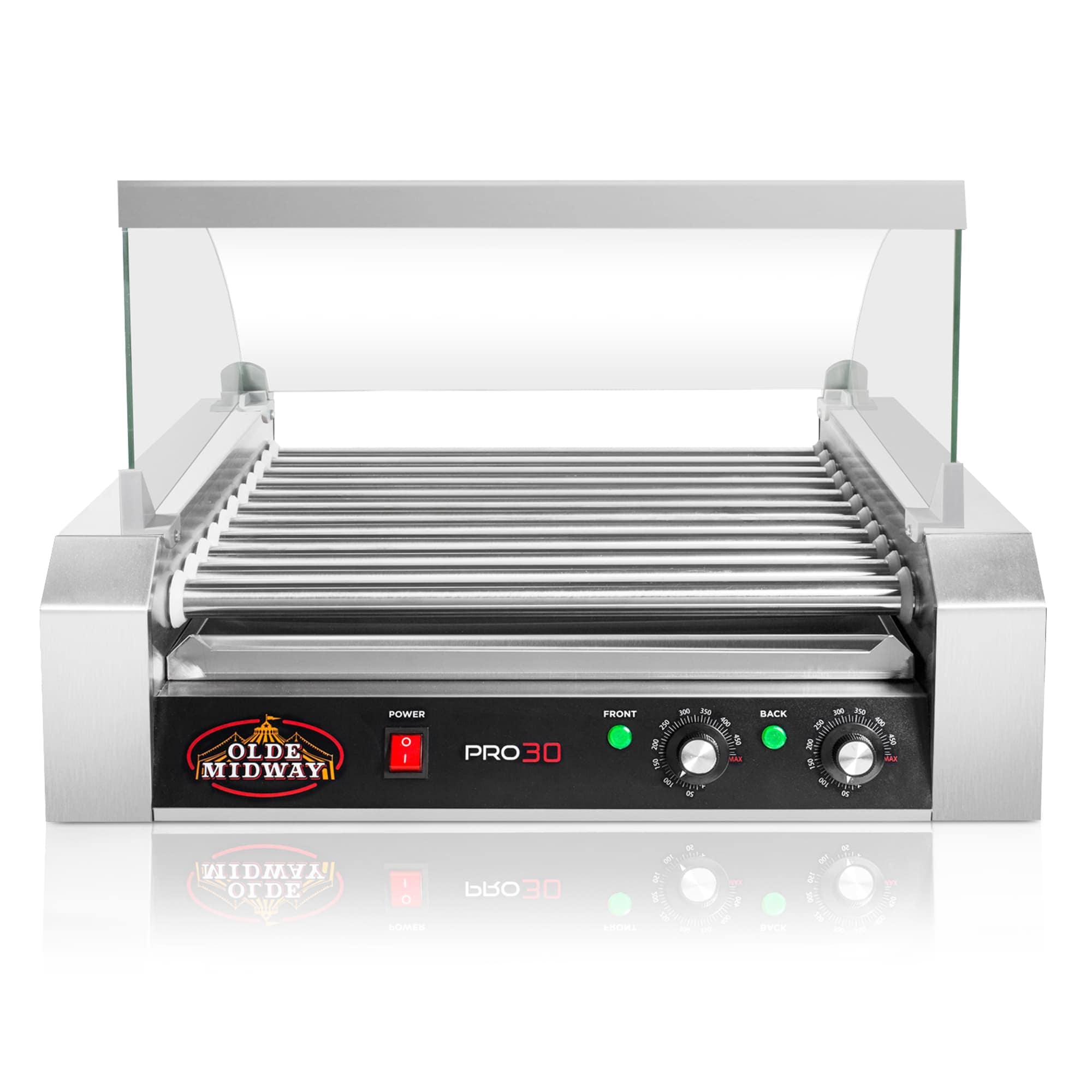 Olde Midway CON-ROLL-PRO30-CVR Hot-Dog-Cookers - View #3