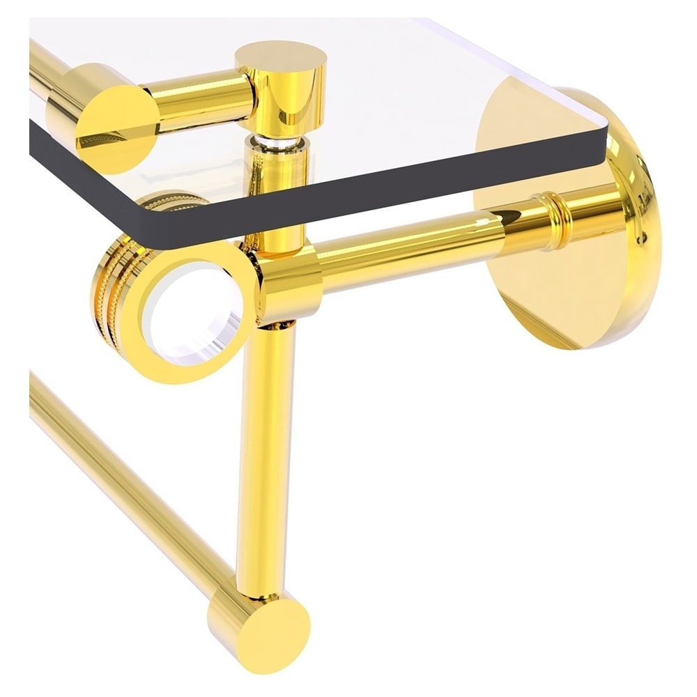 Allied Brass CV-1TBD-22-GAL-PB Bathroom-Shelves - View #2
