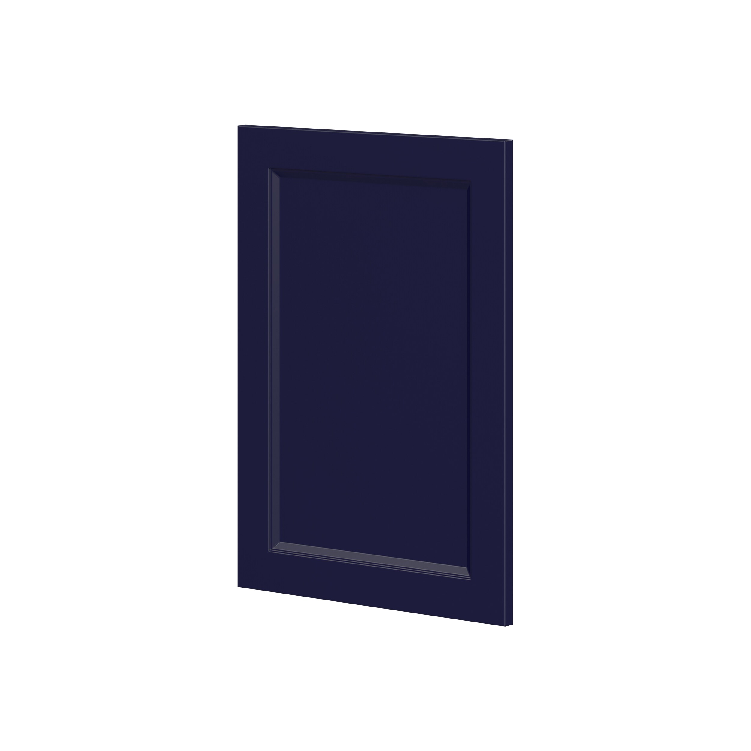 Hugo&Borg DSDR1825-LO Lorette 18-in W x 25-in H Navy Blue Shaker Base and wall and pantry cabinet doors (Fits 18-in x 30-in wall box )