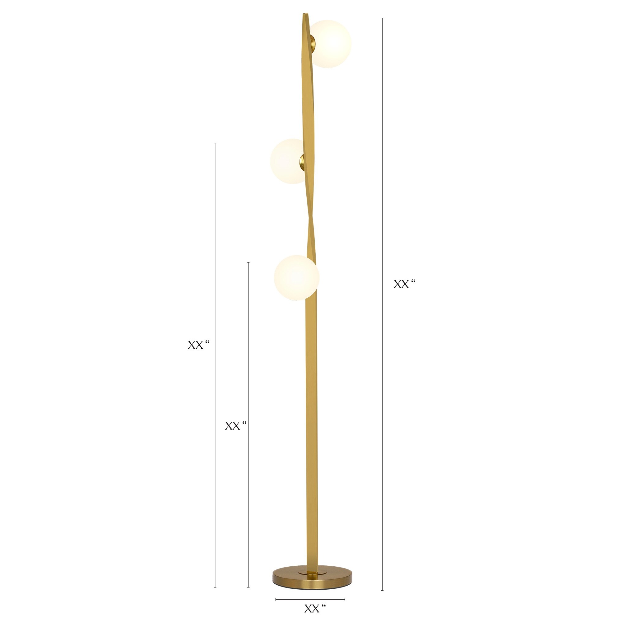 Brightech FL-NLA-BRS floorlamps - View #9