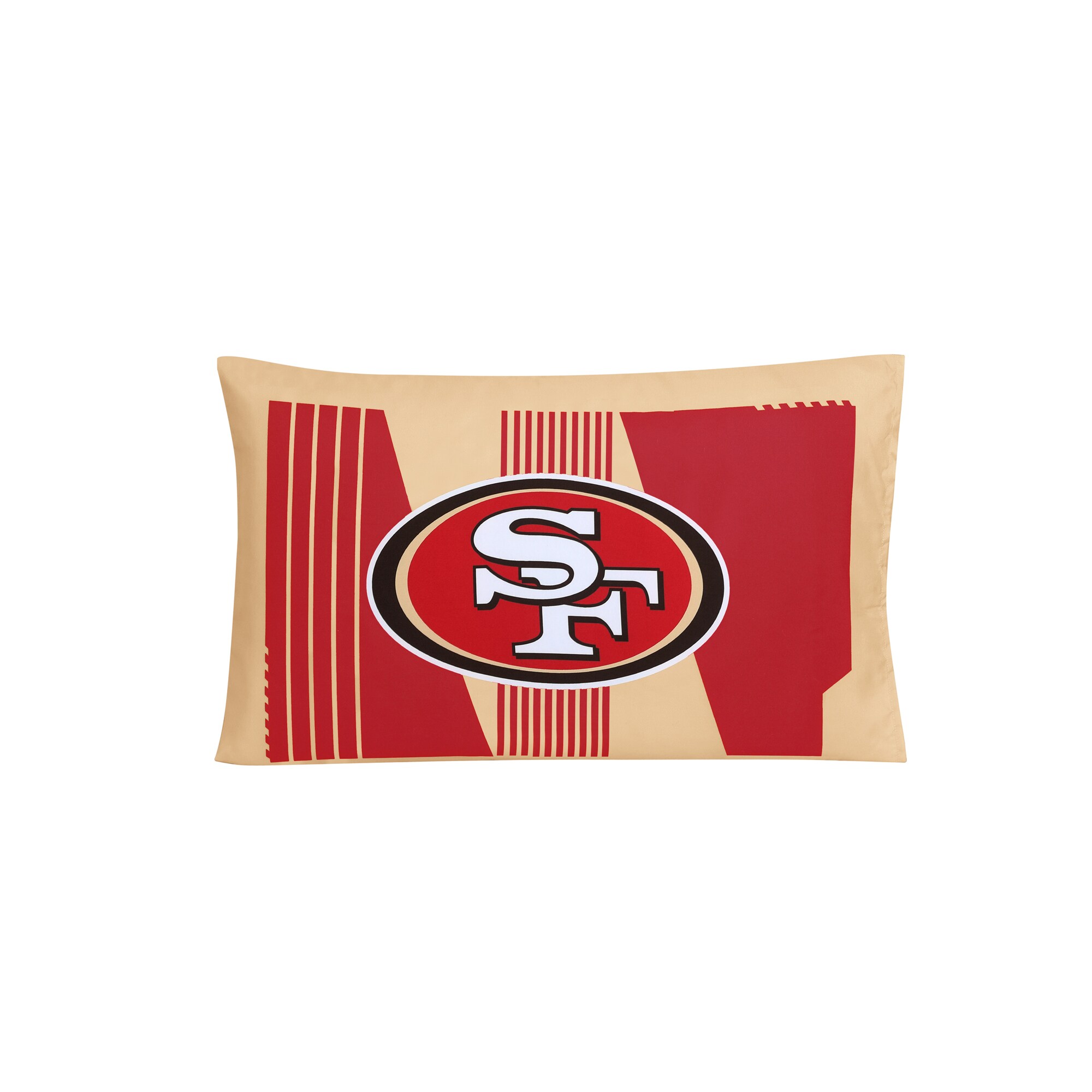 Cathay Sports San Francisco 49ers Red/ 49Ers Gold 50-in x 60-in Throw in  the Blankets & Throws department at