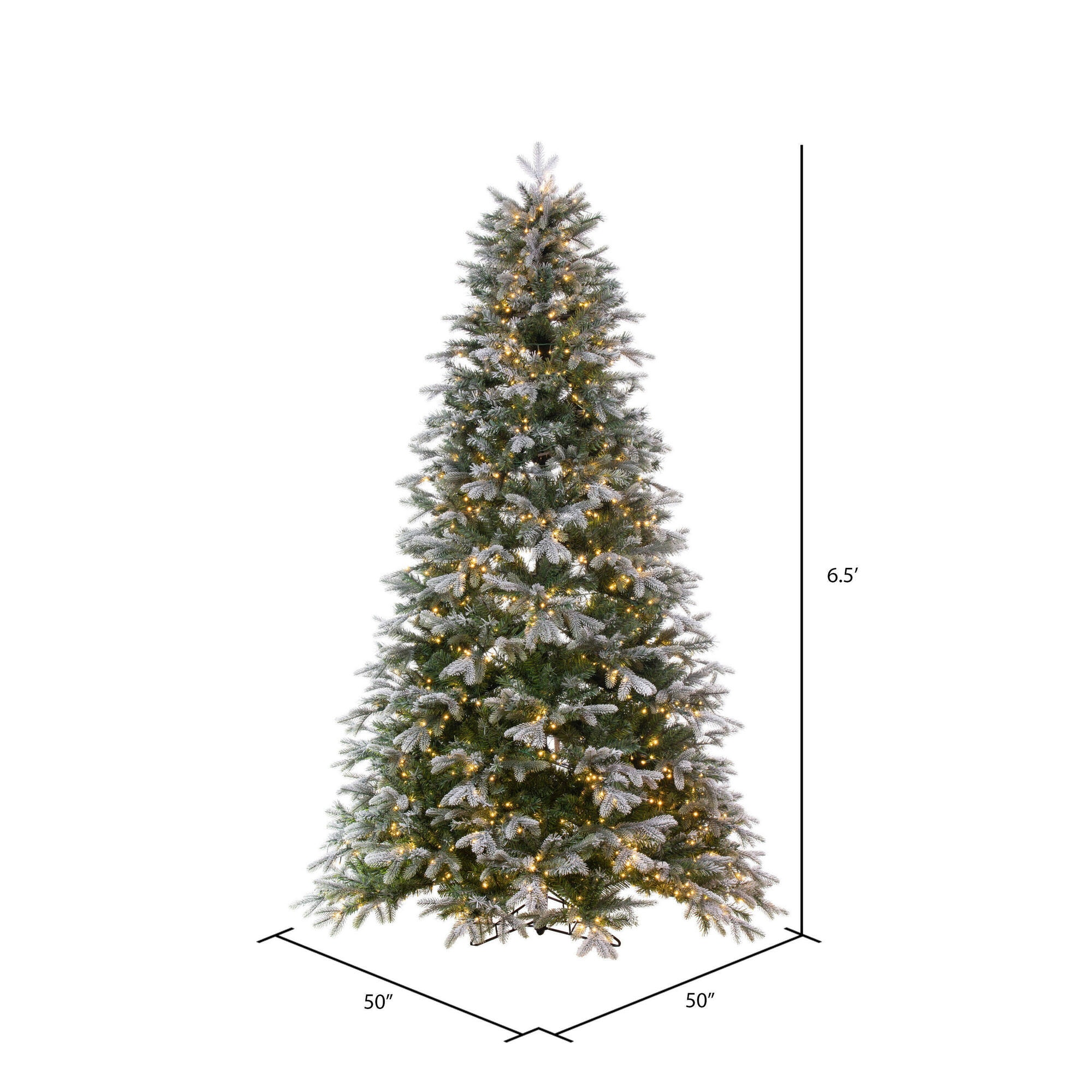 Vickerman K224668LED Artificial-Christmas-Trees - View #3