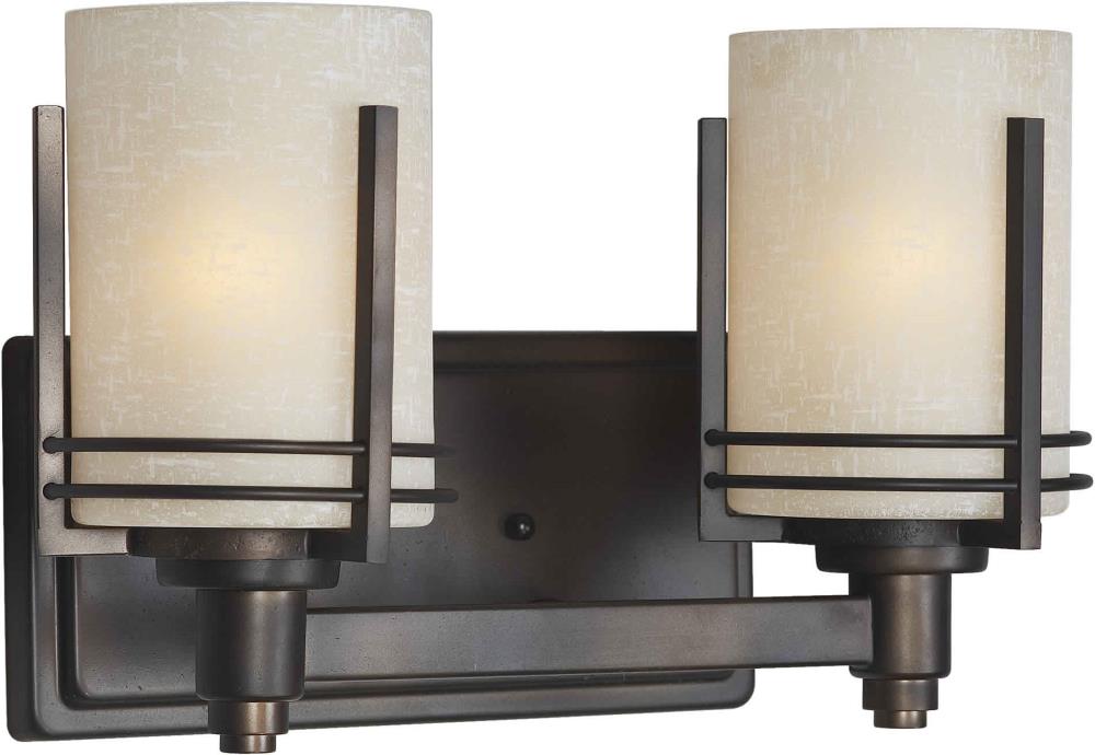  LW53890232 Shandy 13-in 2-Light Antique Bronze Transitional Vanity Light