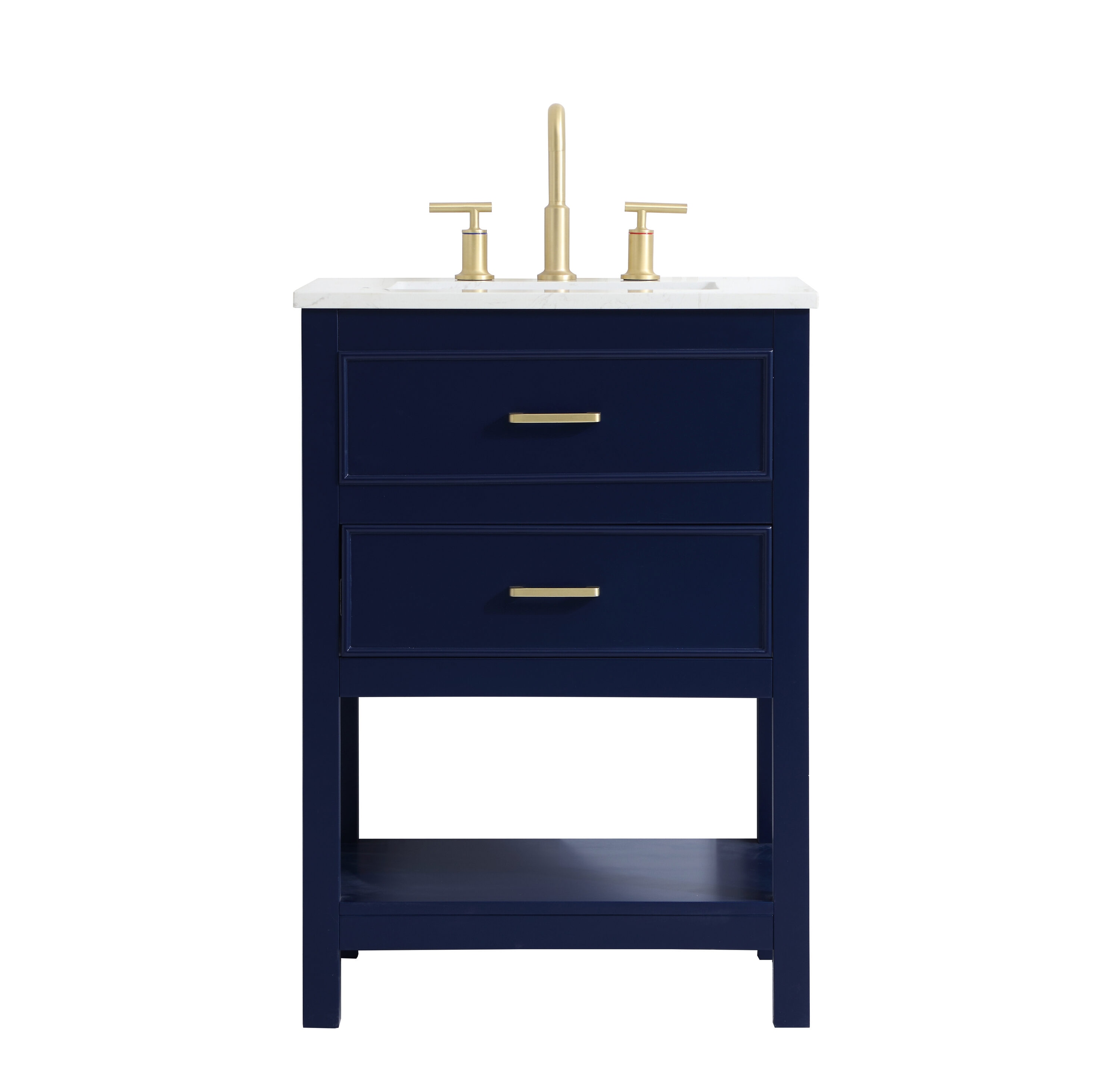 Elegant Decor HF57072BL Bath-Vanity-Combo - View #2