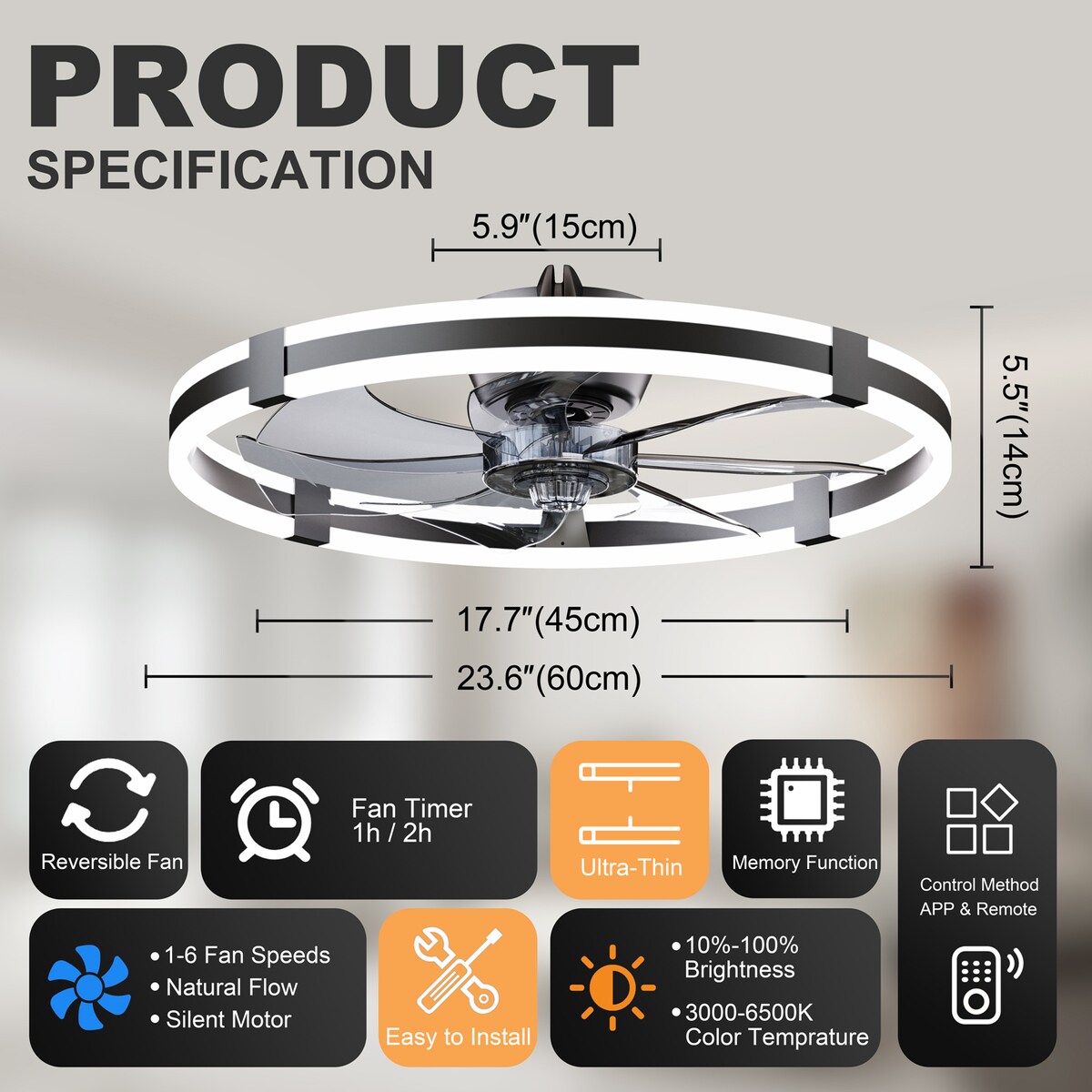 Loheer W3596P512948 Ceiling-Fans - View #9