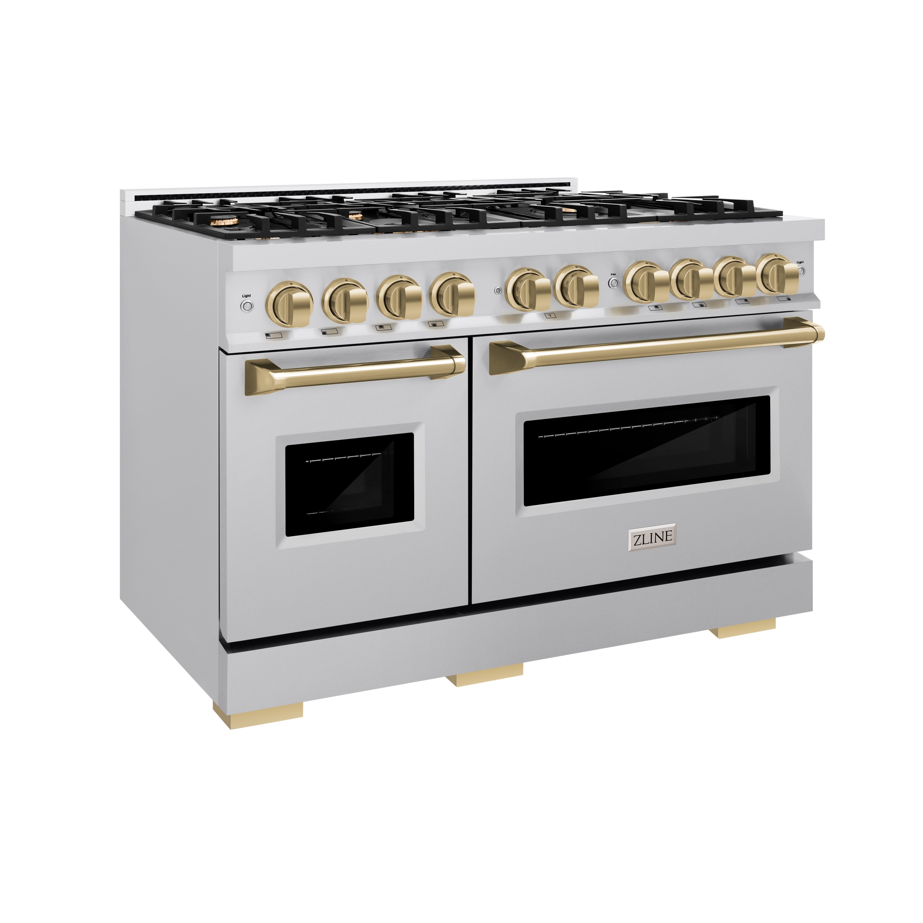 ZLINE KITCHEN & BATH CGRZ-48-CB Double-Oven-Gas-Ranges - View #2