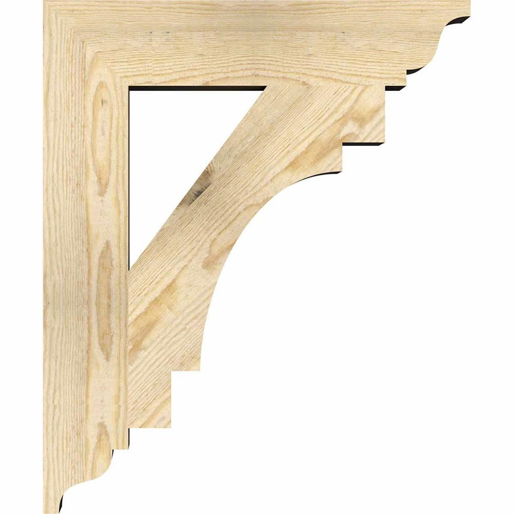 Ekena Millwork BKT04X20X24MRC01RDF Exterior-Brackets-Braces - View #3