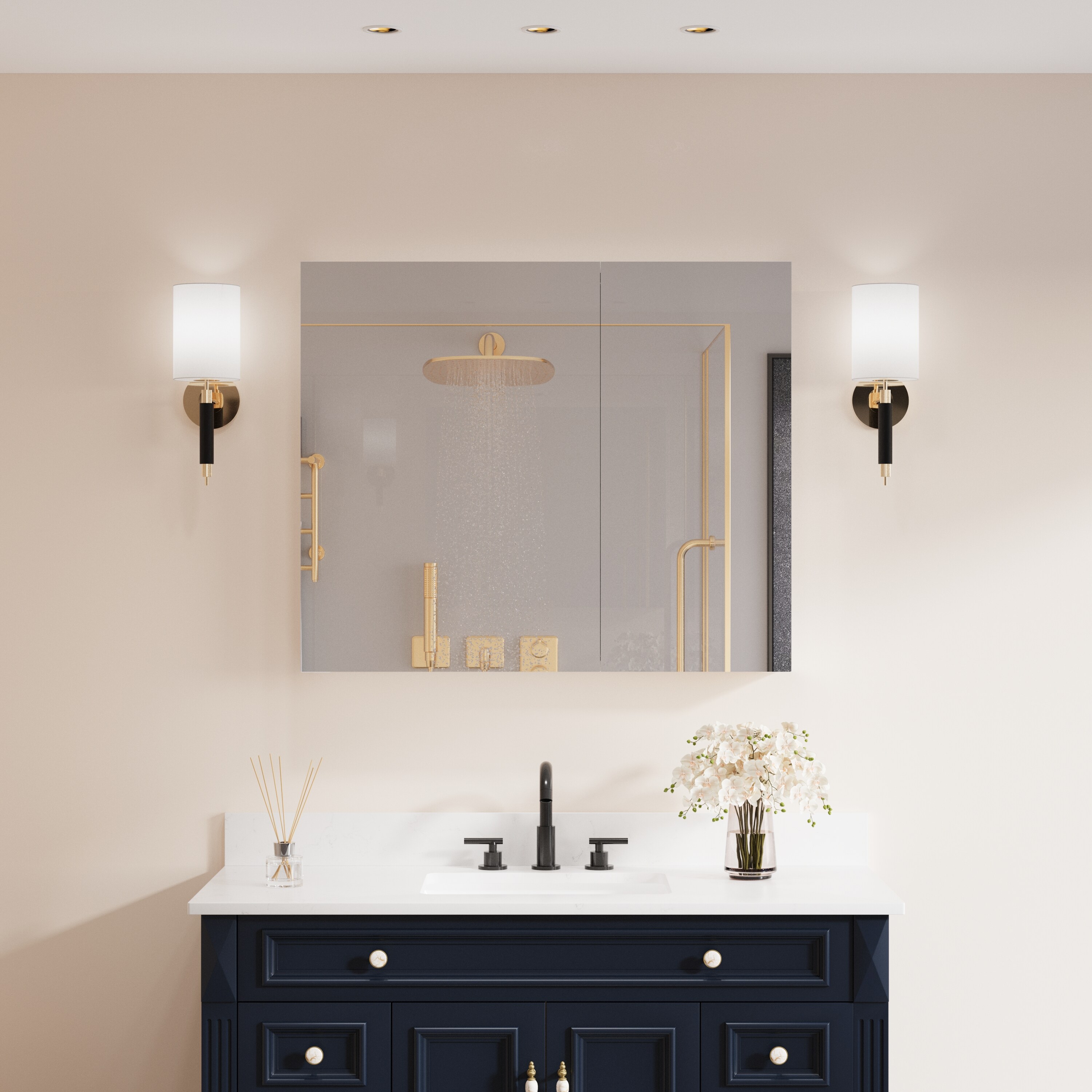 Forclover ASM-JG028B Bathroom-Medicine-Cabinets - View #2