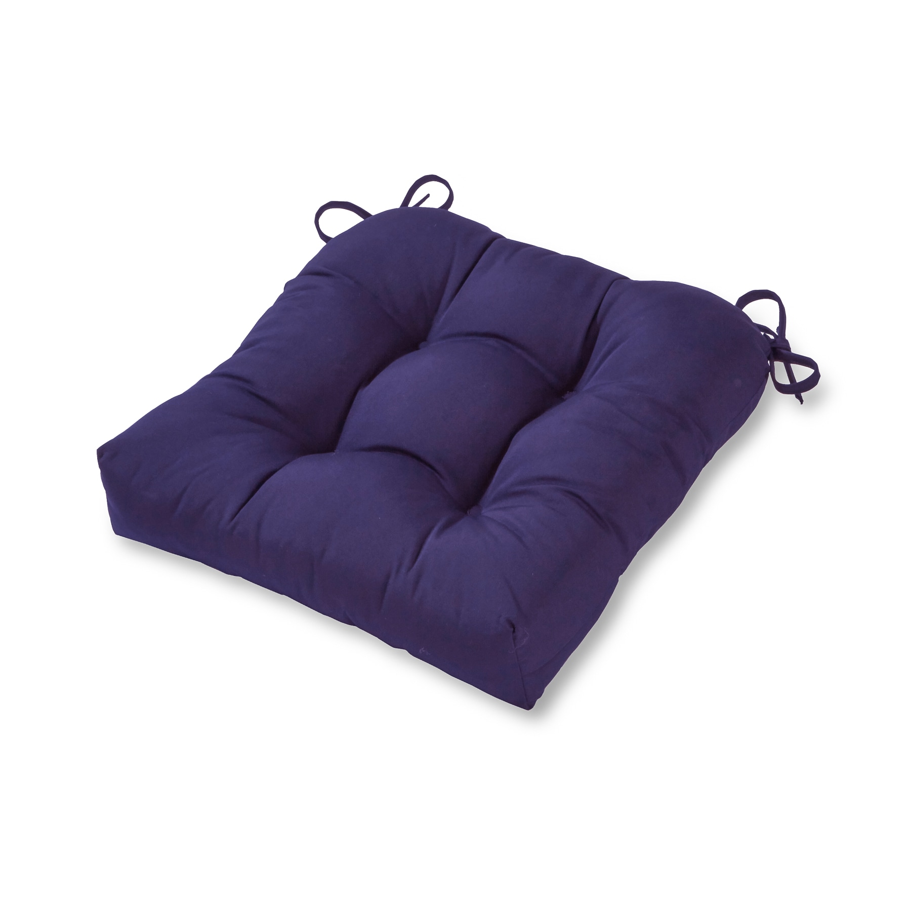 Greendale Home Fashions OC4800-NAVY 20-in x 20-in Navy Patio chair cushion
