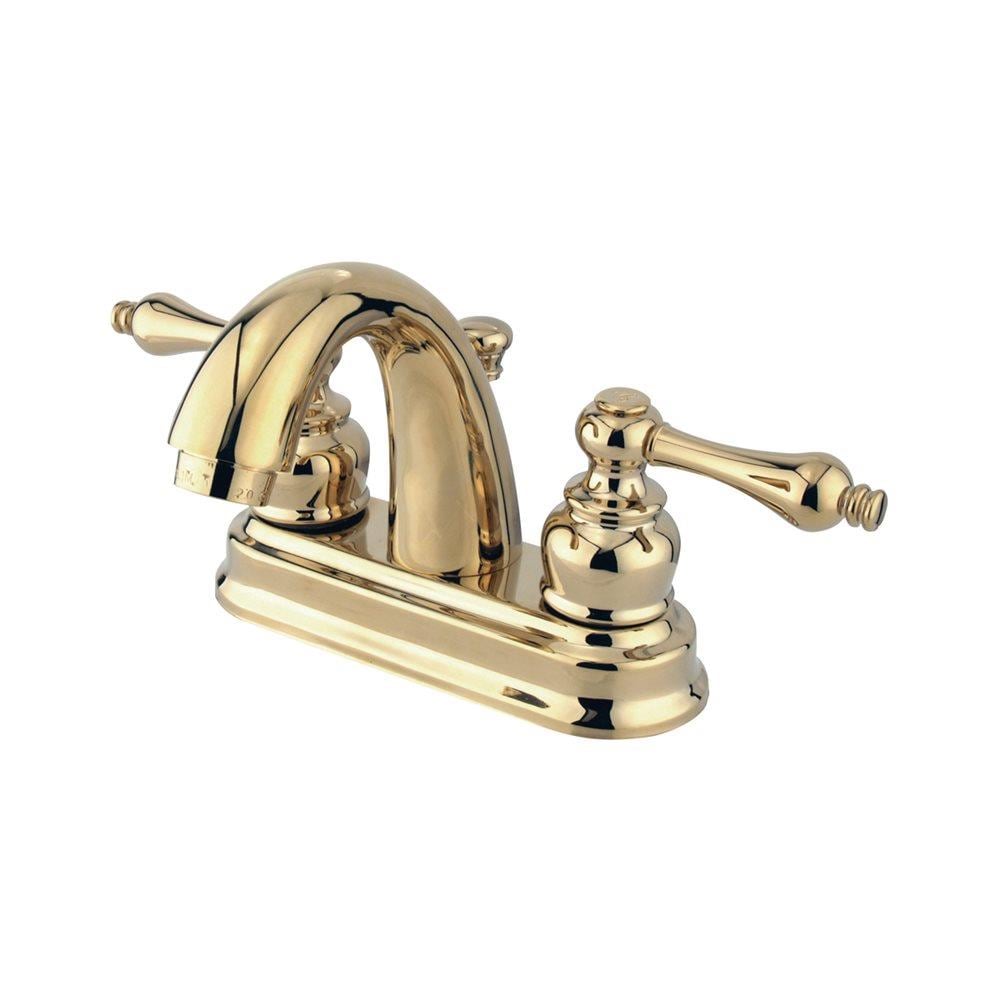 Brass 4-in centerset Bathroom Sink Faucets at Lowes.com