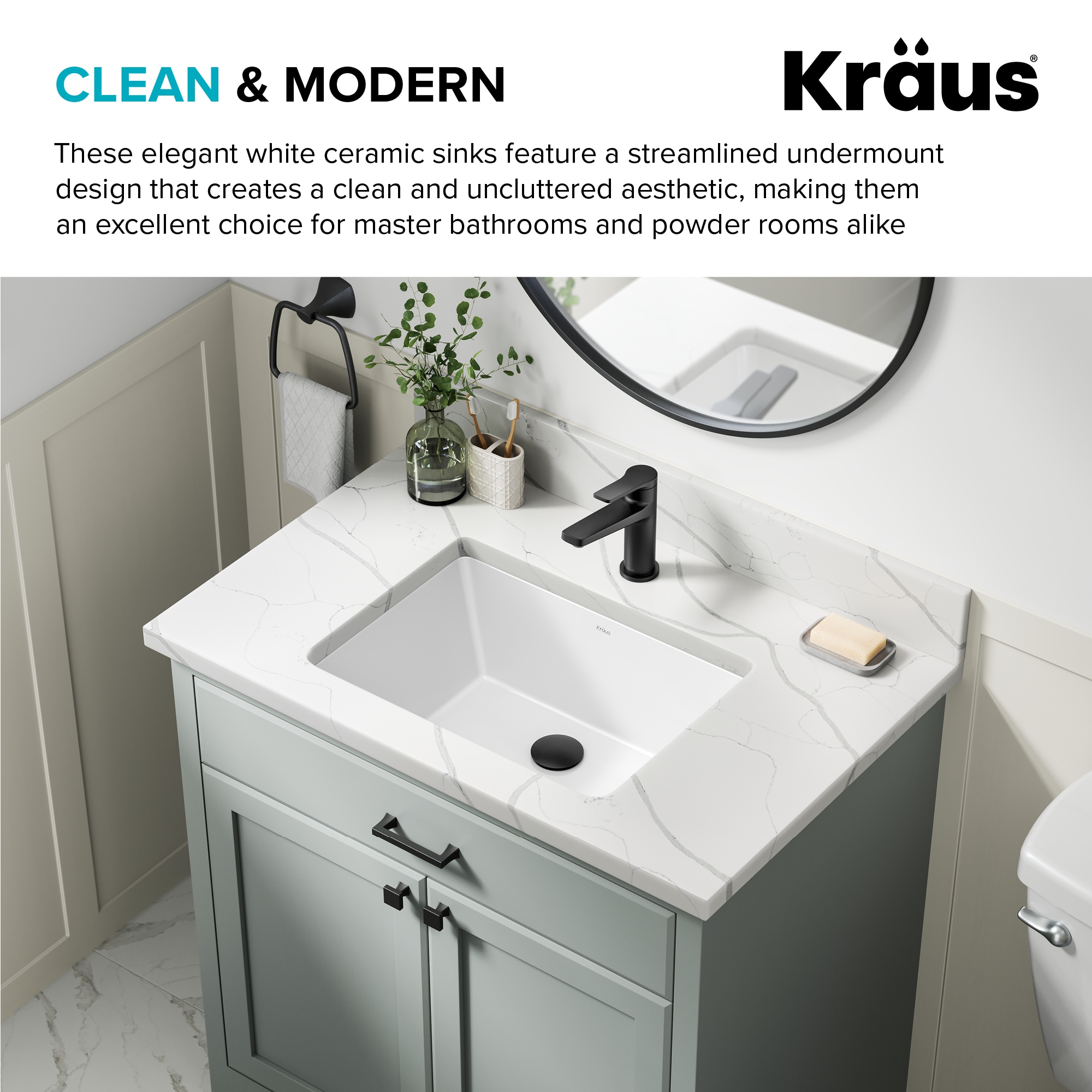 Kraus KCU-244 Bath-Sink - View #5