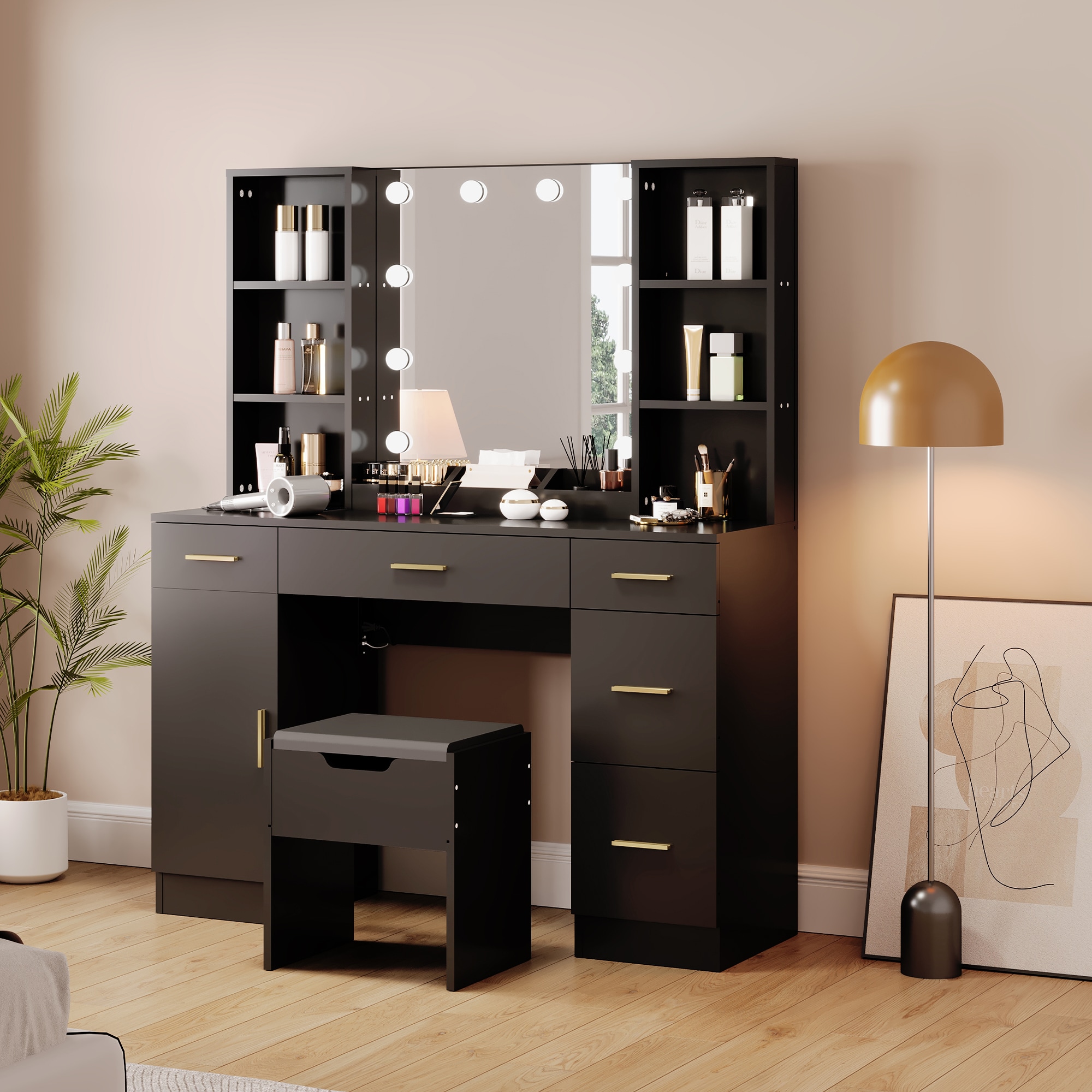 Garvee AWMDKTDO1NZN4-LWW Bedroom-Vanities - View #2