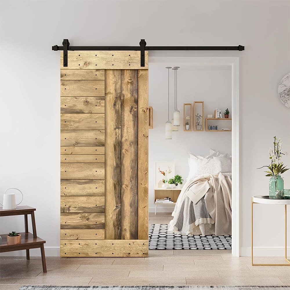 CALHOME SMK-72+DIY-N2-24S Barn-Doors - View #2