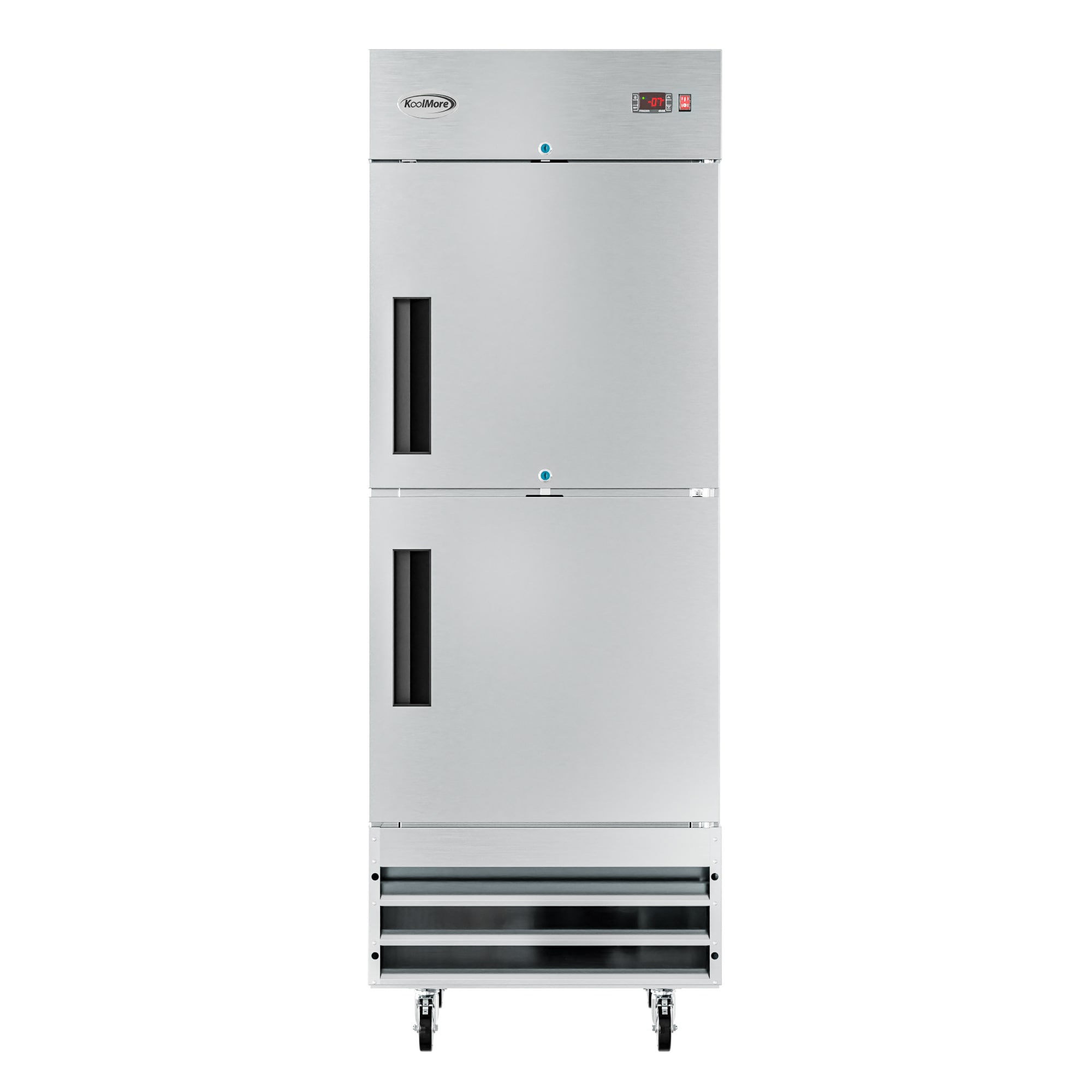 KoolMore RIF-1D-SSHD 21.48-Cu. Feet Upright Frost-free Commercial Freezer in Stainless-Steel