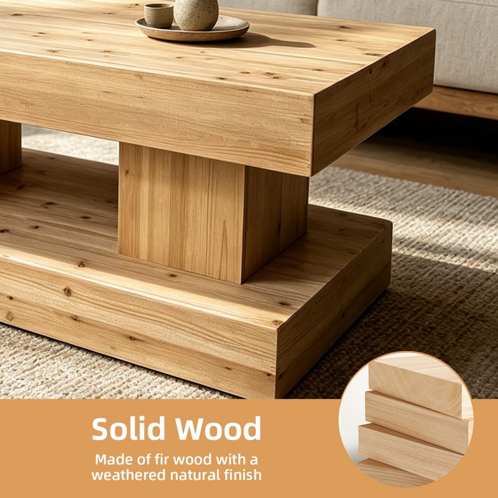 Coolbibila IRD-COFFEE-NATURAL Coffee-Tables - View #7